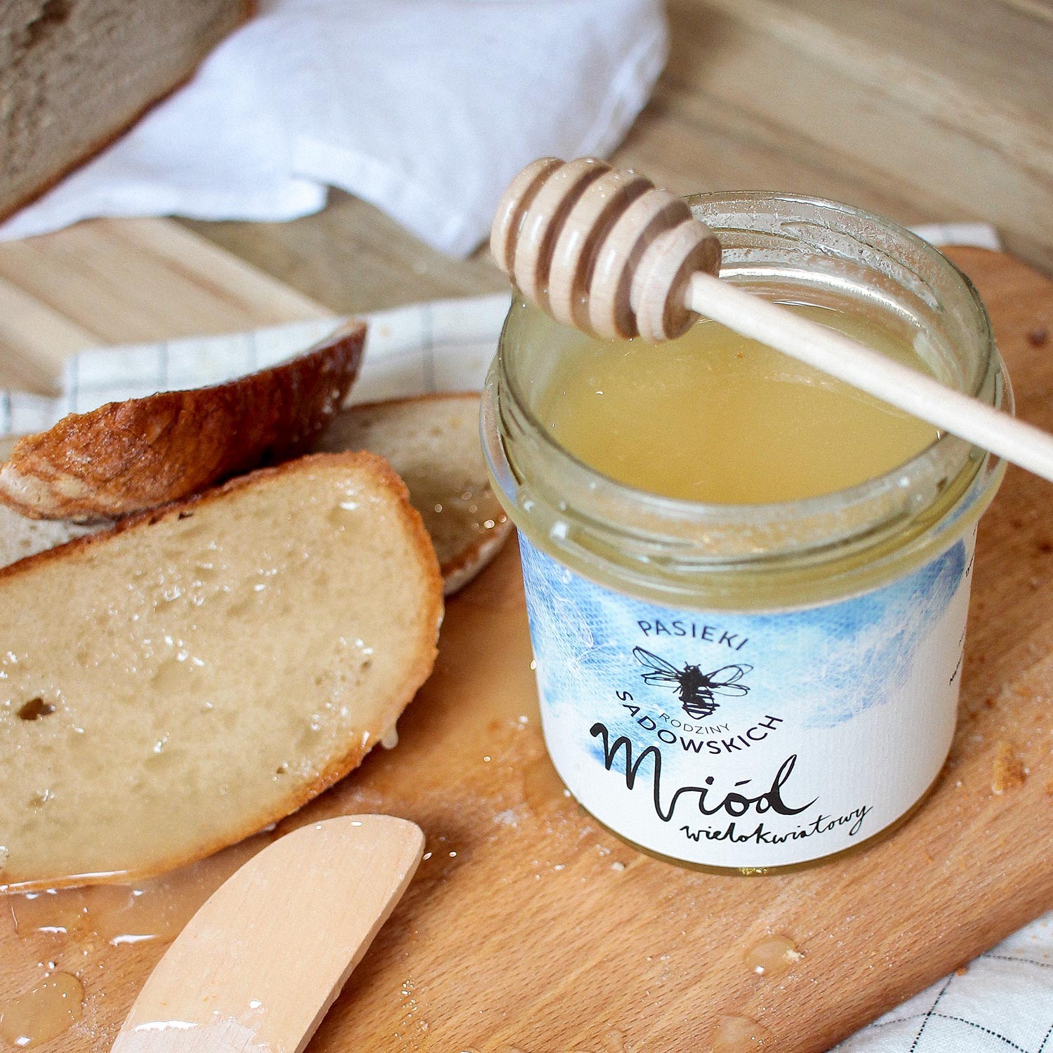 Miód wielokwiatowy świeży 2025 | naturalny miód z polskich pasiek | Pasieki Sadowskich