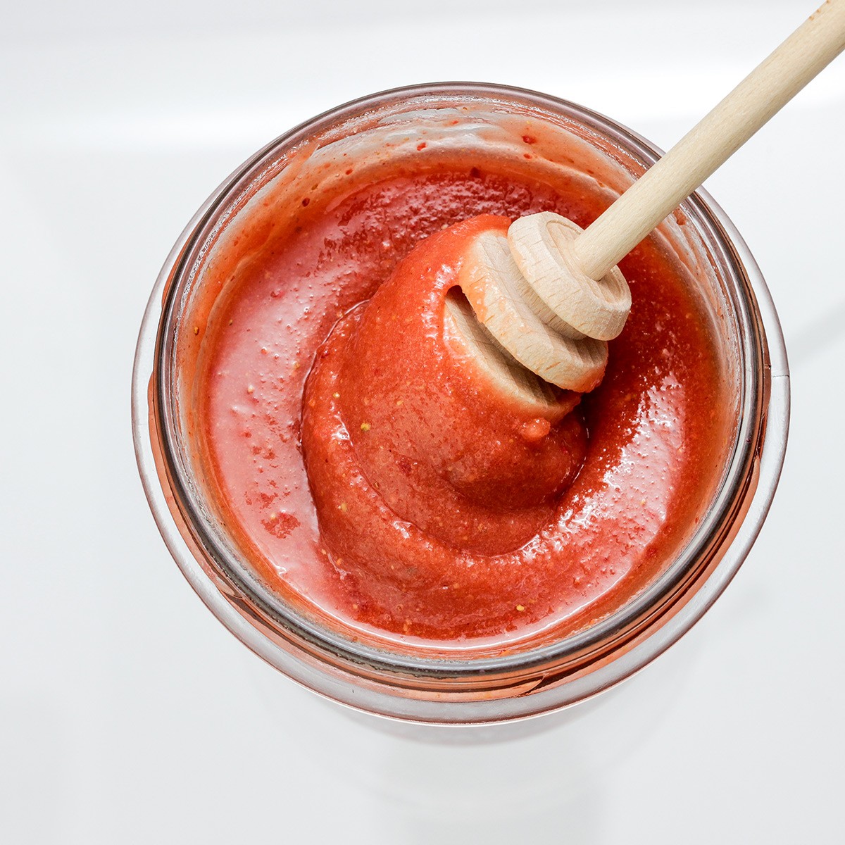 Miód z truskawką | 430 g | intensywnie owocowy i naturalnie słodki Pasieki Sadowskich