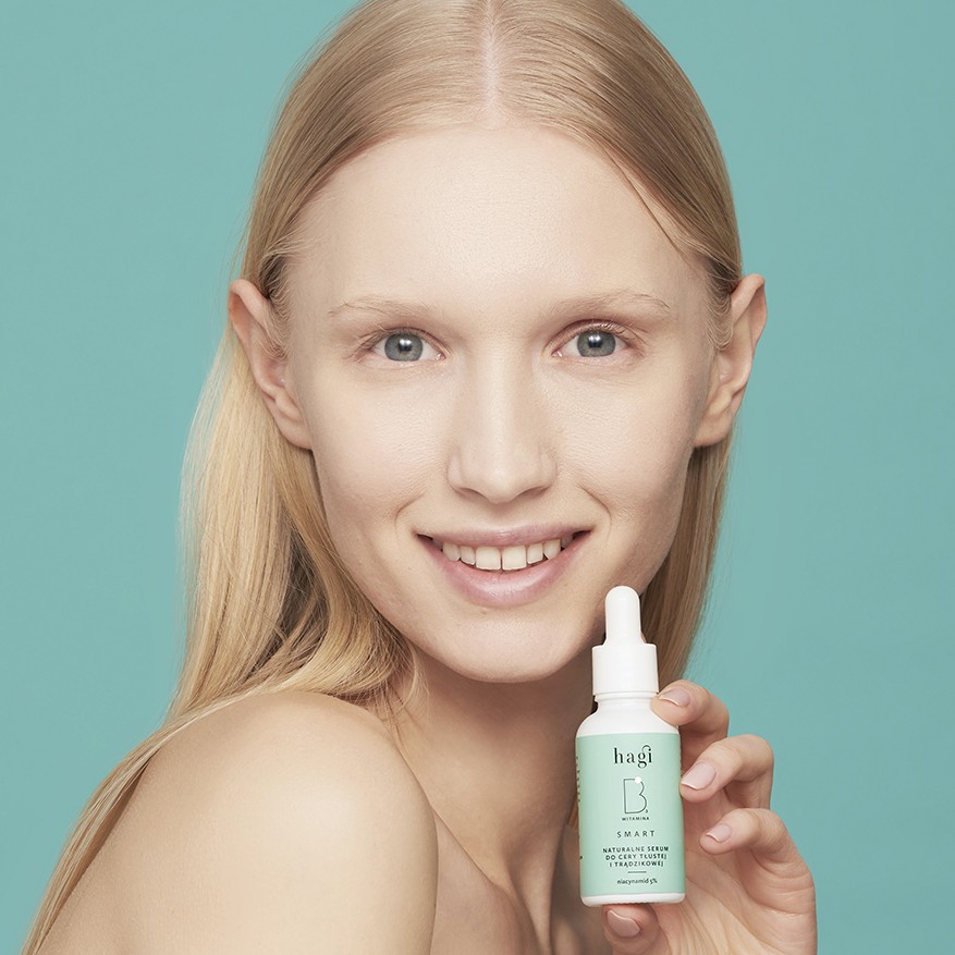 SMART B – Naturalne Serum do Cery Tłustej i Trądzikowej | 30 ml | Hagi