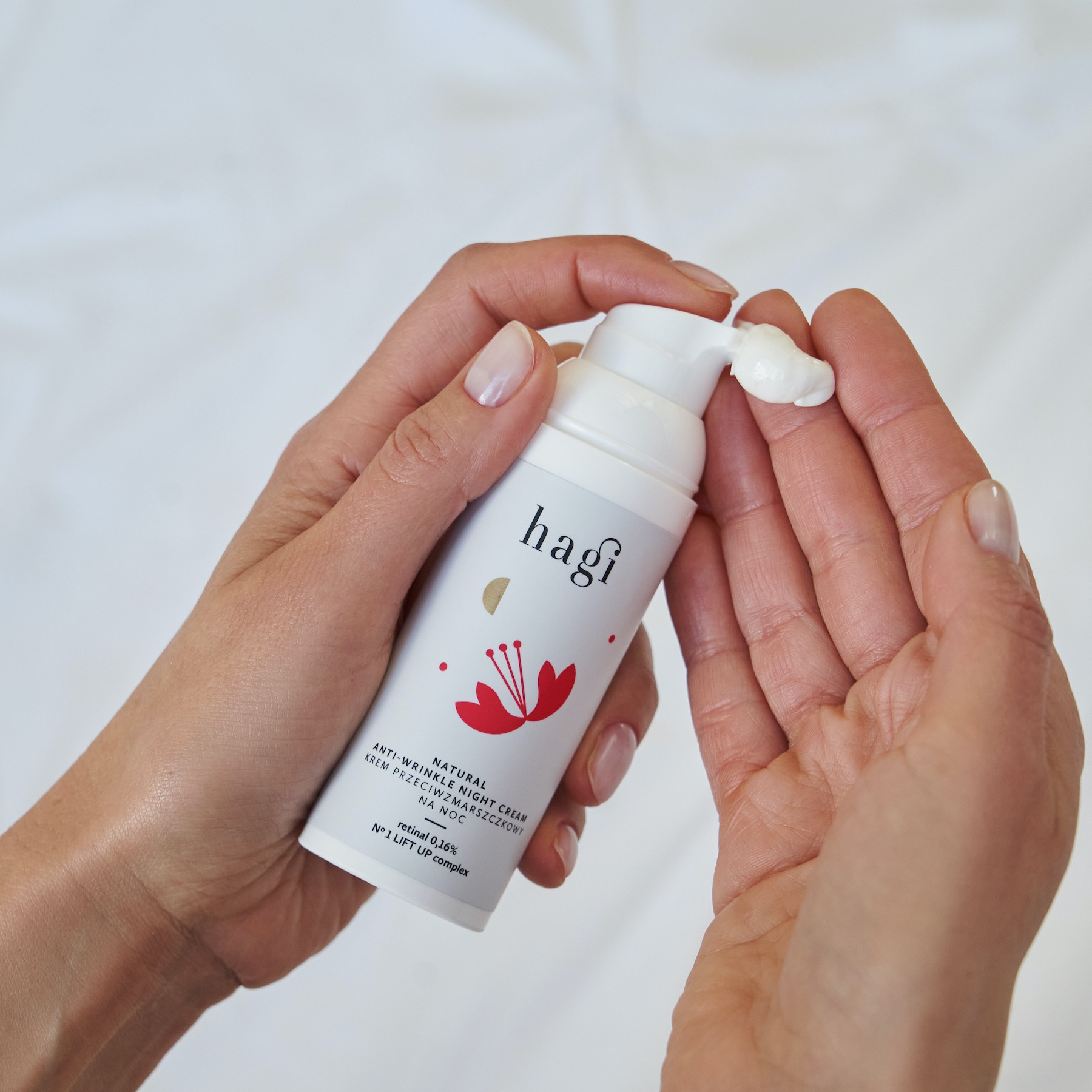 POWER ZONE | Naturalny Krem Przeciwzmarszczkowy na Noc z Retinalem | 50 ml | Hagi