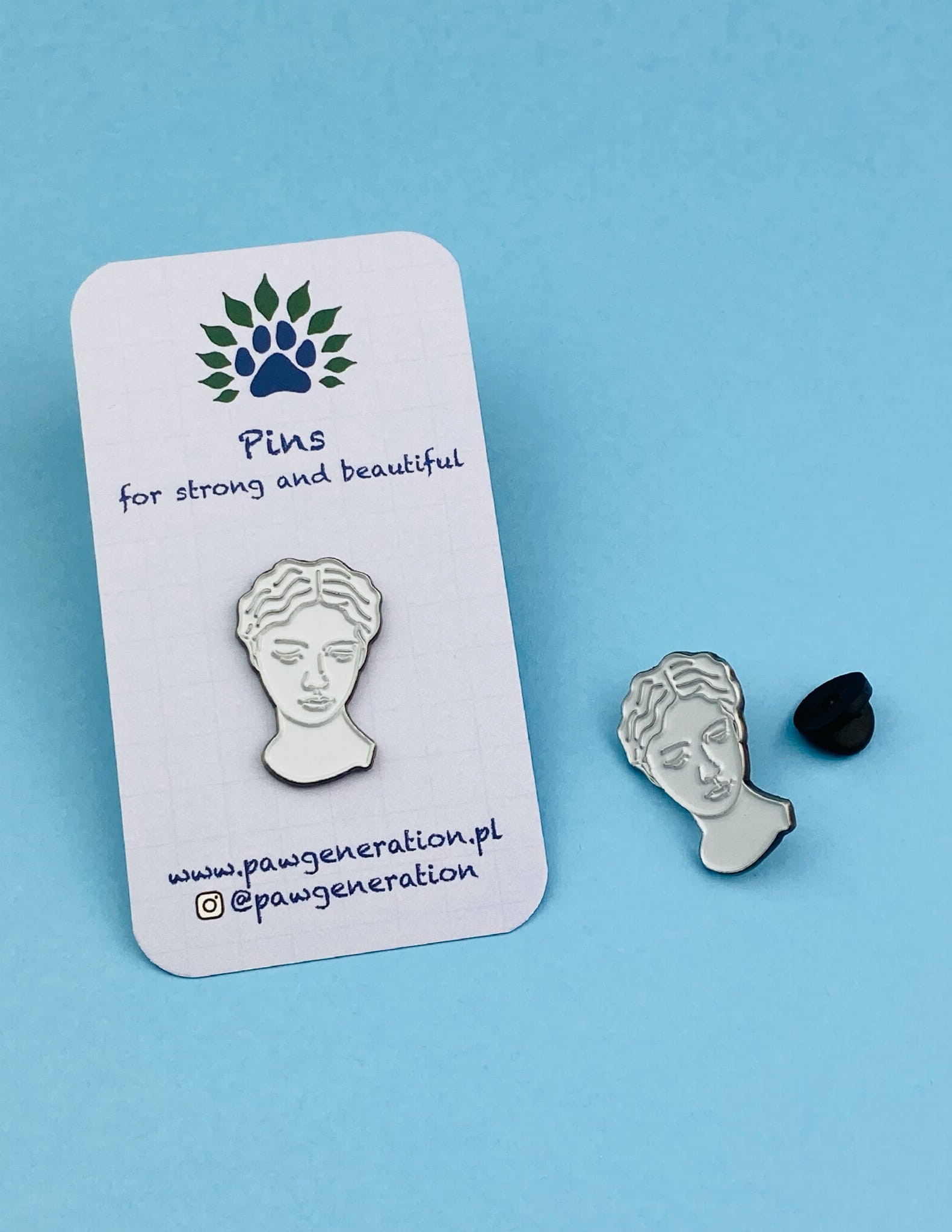 Pin Antyczne Popiersie | Paw Generation