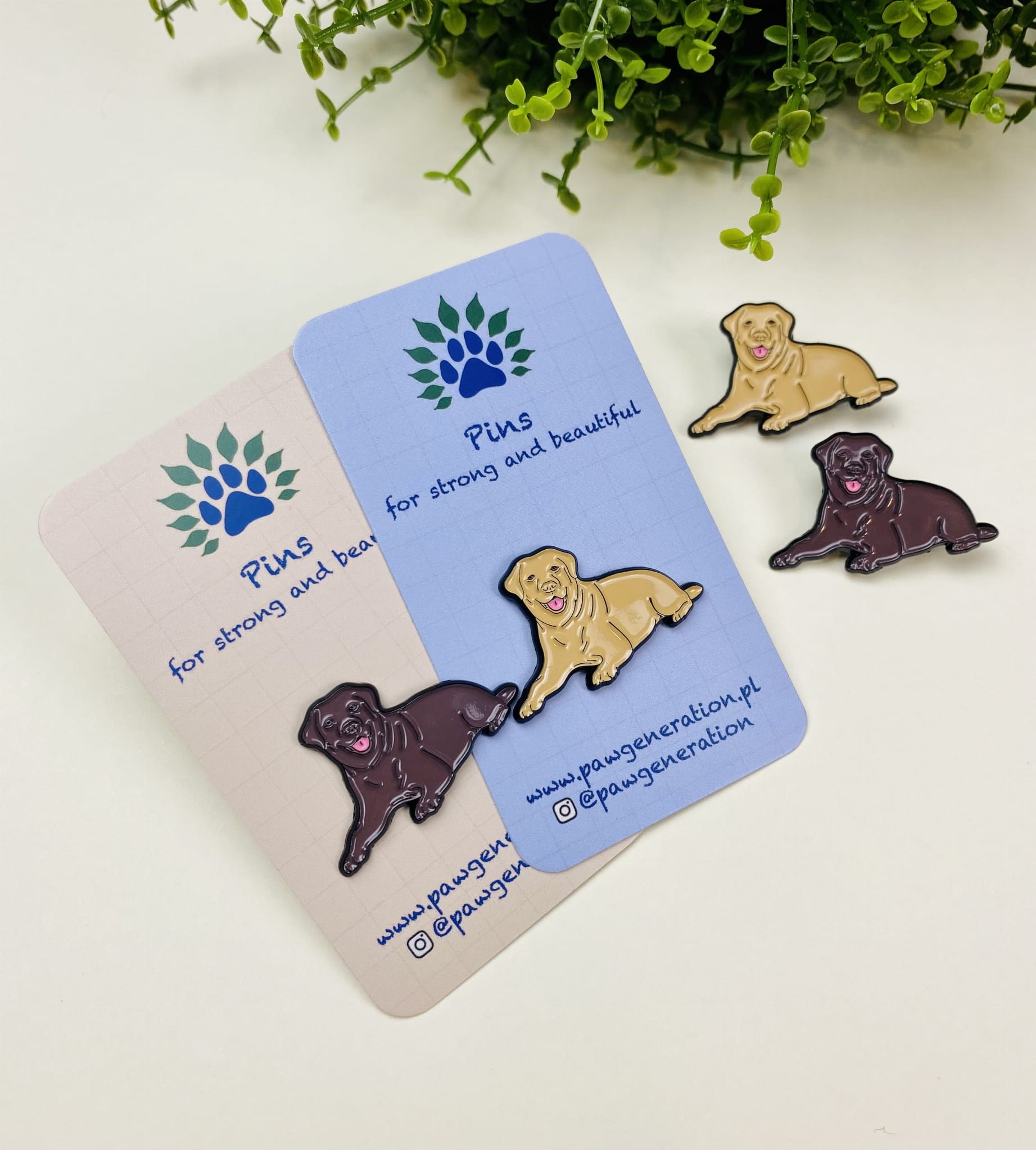 Pin Labrador Light | Paw Generation