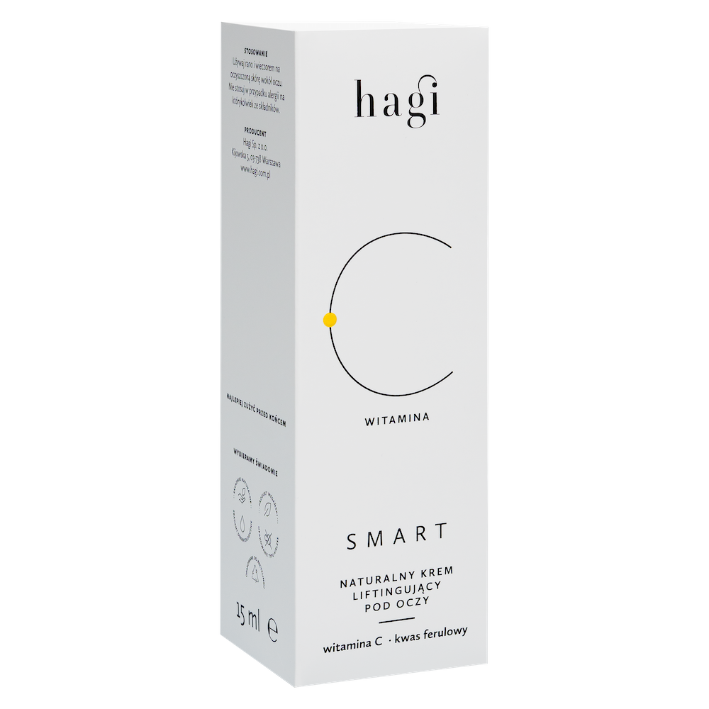 Smart C – krem pod oczy i na łuk brwiowy z witaminą C | 15 ml | Hagi