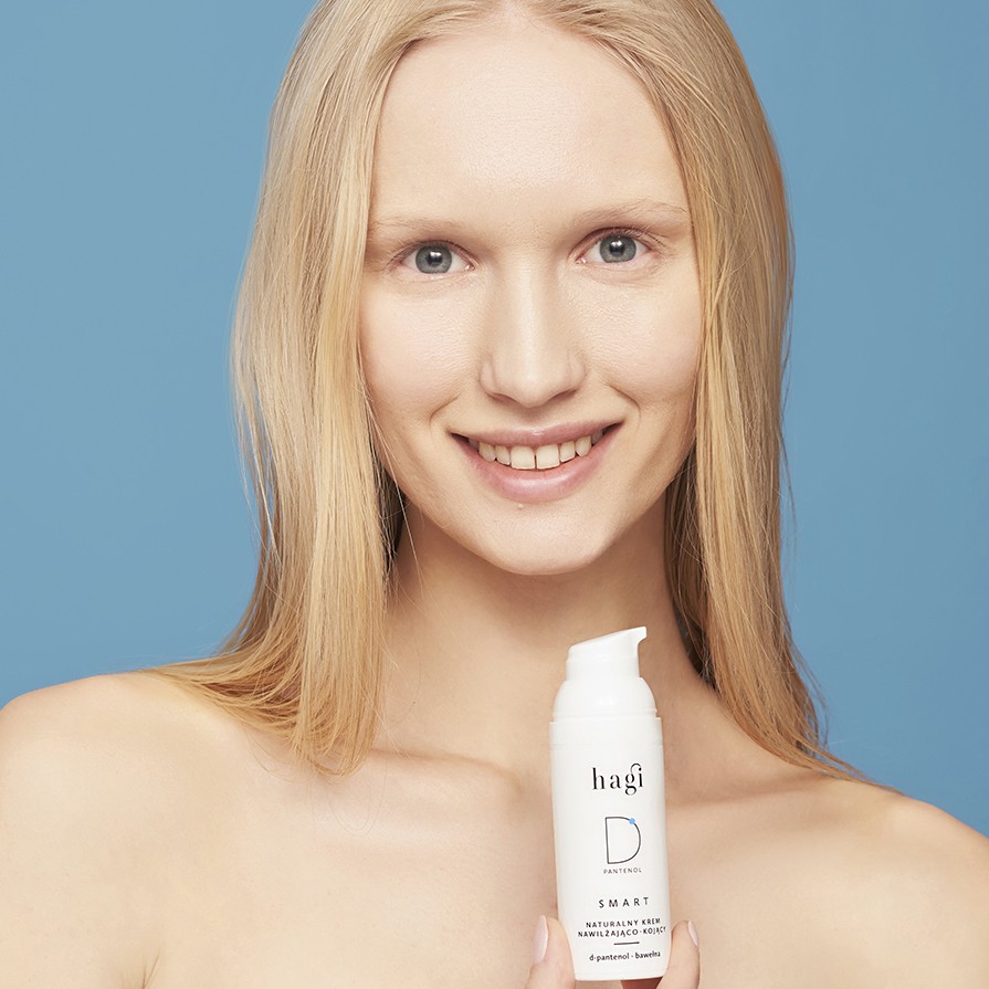SMART D | Naturalny Krem Nawilżająco-Kojący | 50 ml | Hagi