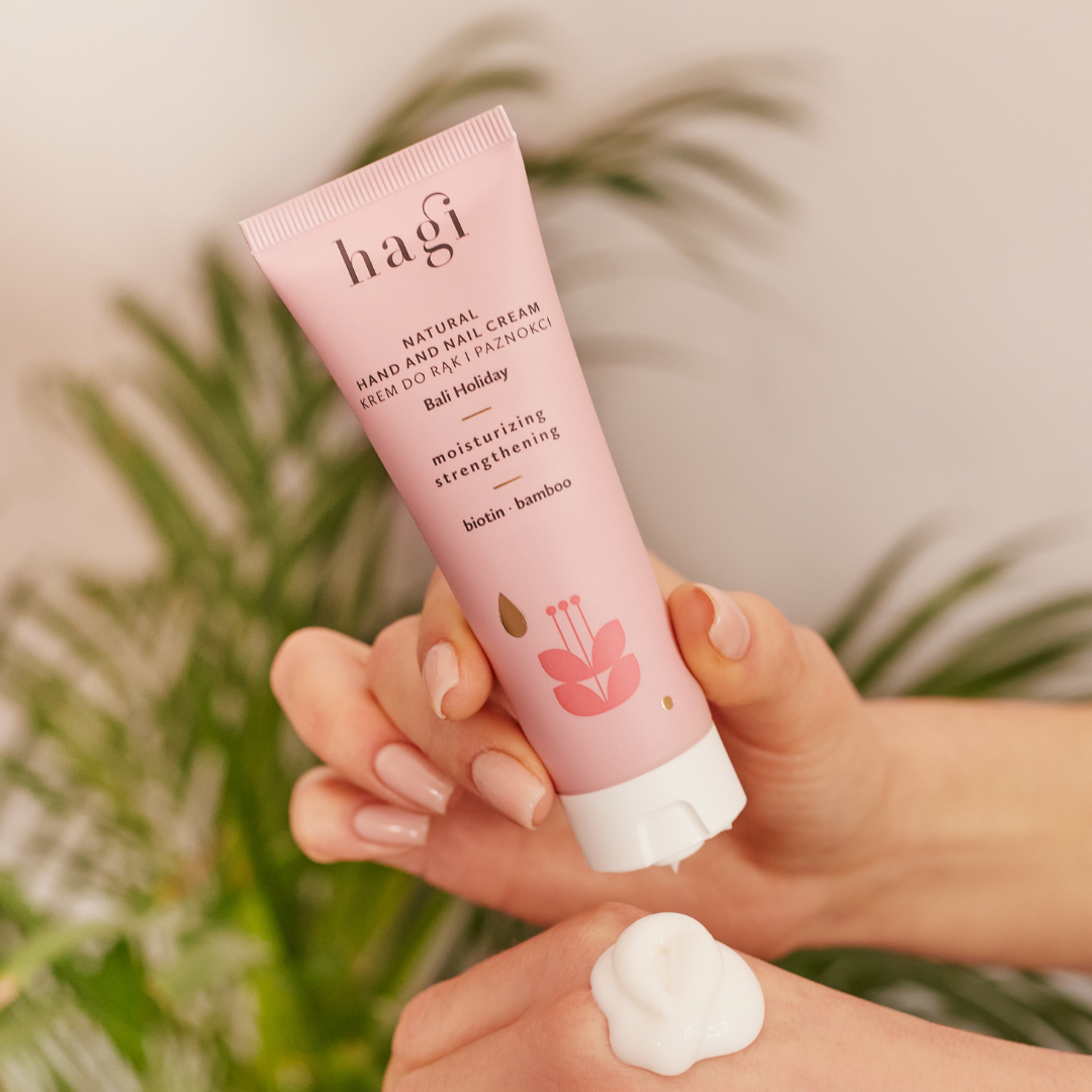 Naturalny krem do rąk i paznokci Wakacje na Bali | 50 ml | Hagi
