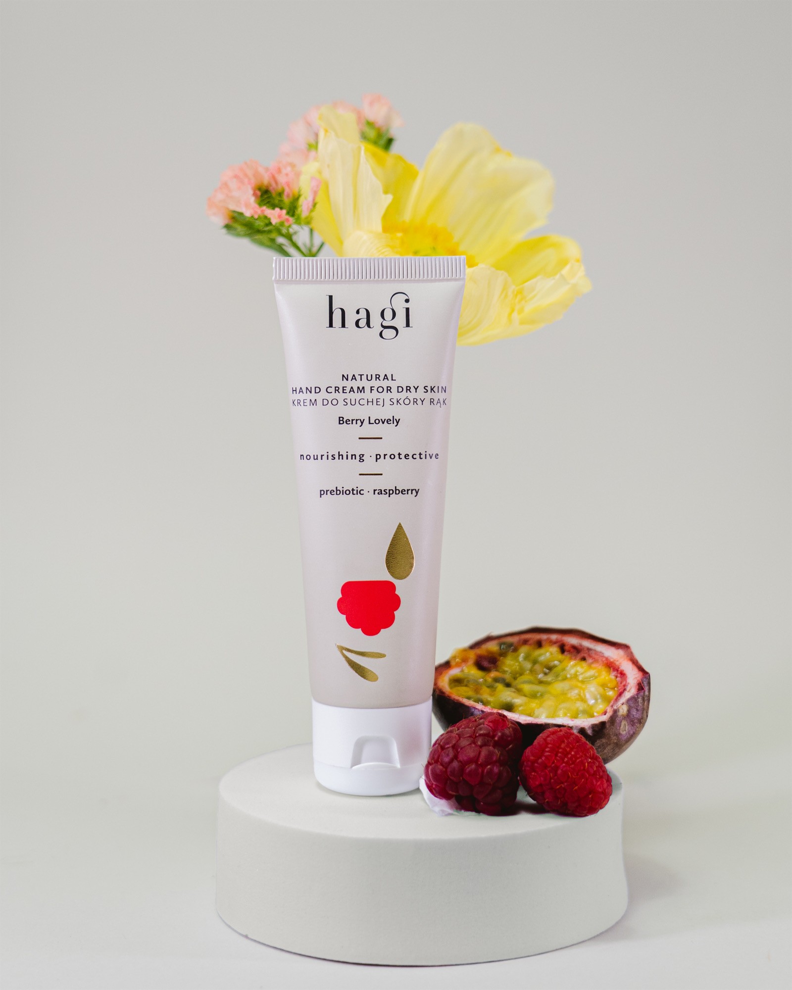 Ochronny krem do rąk Malinowy Chruśniak | 50 ml | Hagi