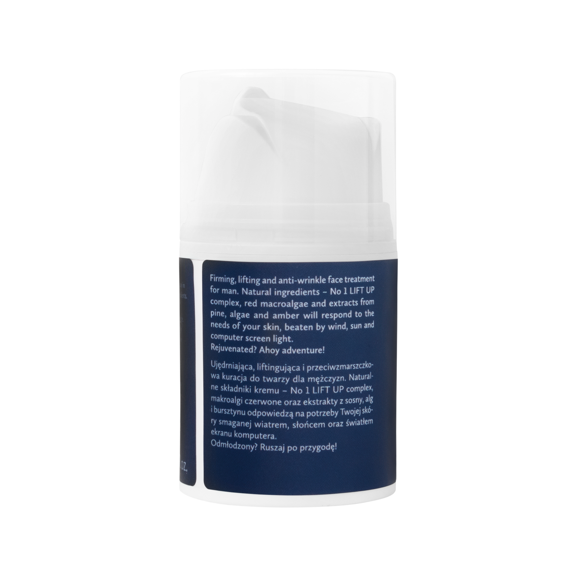 Przeciwzmarszczkowy krem do twarzy dla mężczyzn | Ahoj Kapitanie | Hagi