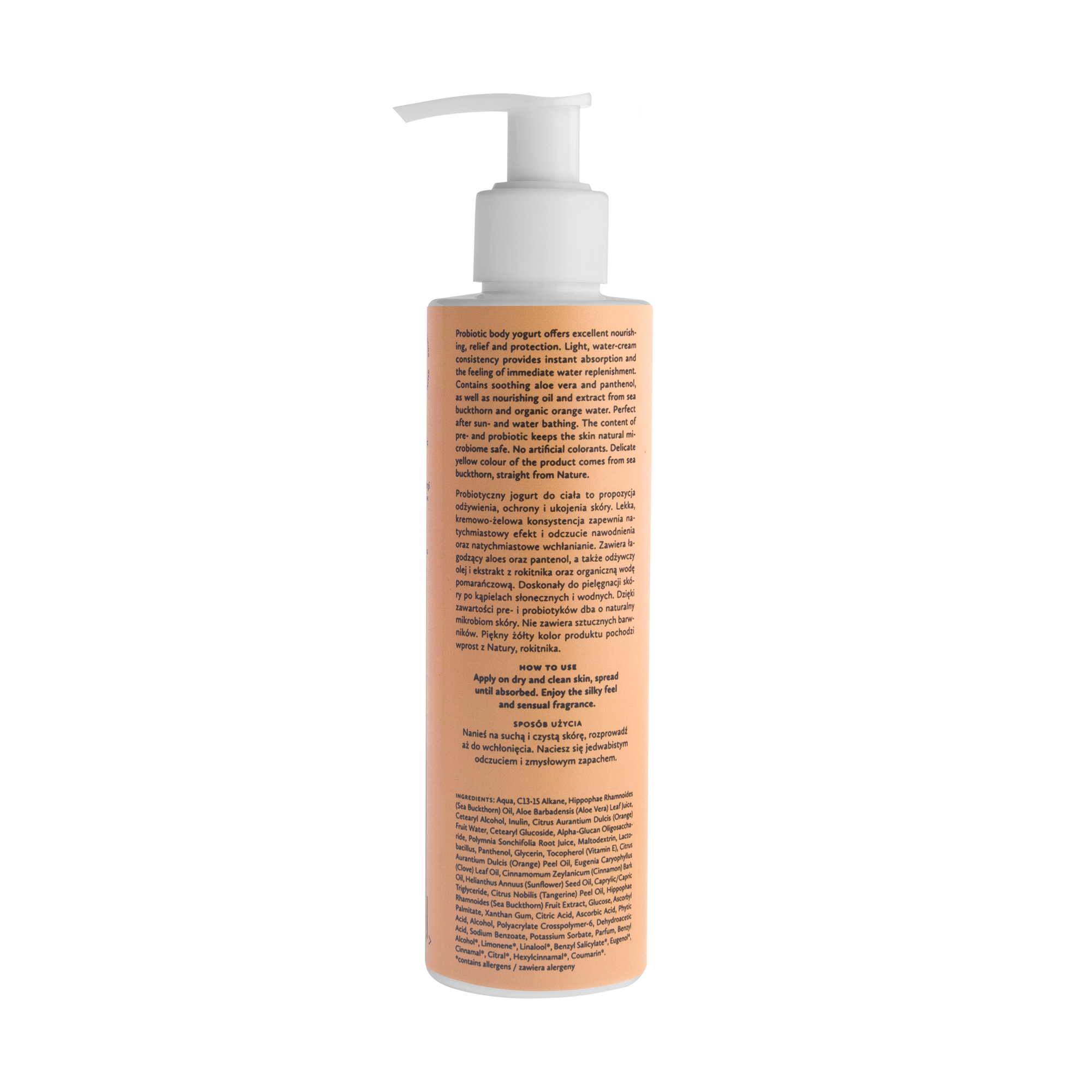 Jogurt do ciała Korzenna Pomarańcza | probiotyczny 200 ml | Hagi