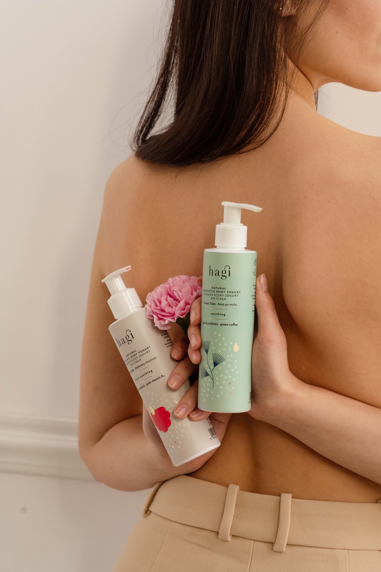 Jogurt do ciała Malinowy Chruśniak | postbiotyczny 200 ml | Hagi