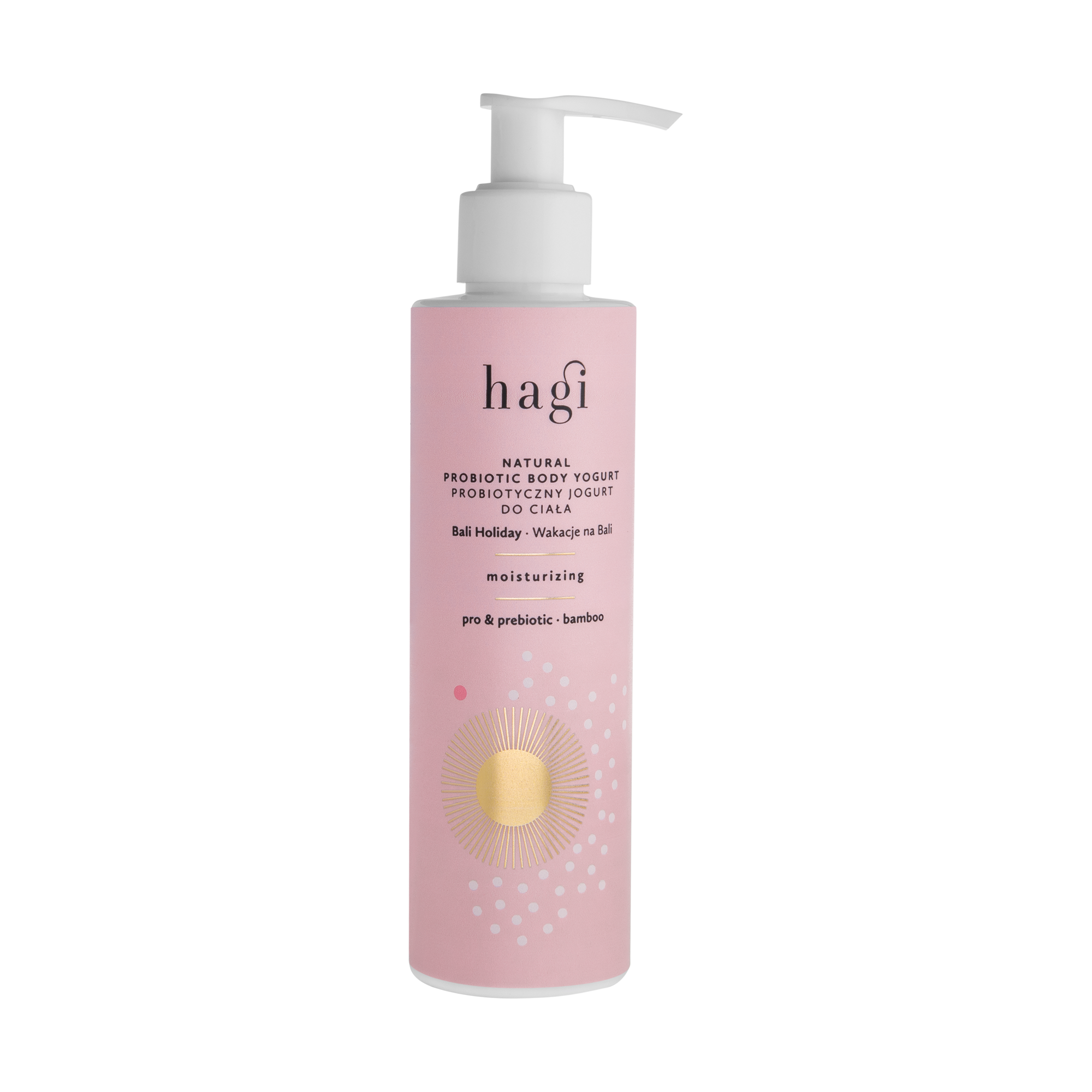 Jogurt do ciała Wakacje na Bali | postbiotyczny 200 ml | Hagi