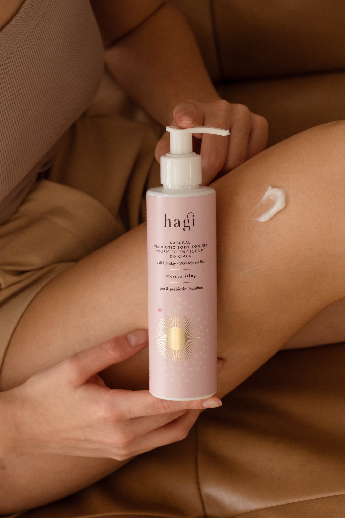 Jogurt do ciała Wakacje na Bali | postbiotyczny 200 ml | Hagi