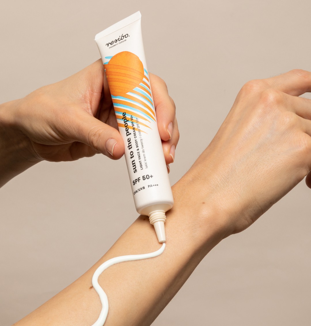 Sun to the People SPF 50+ | lekki krem do twarzy i ciała 50 ml | Resibo