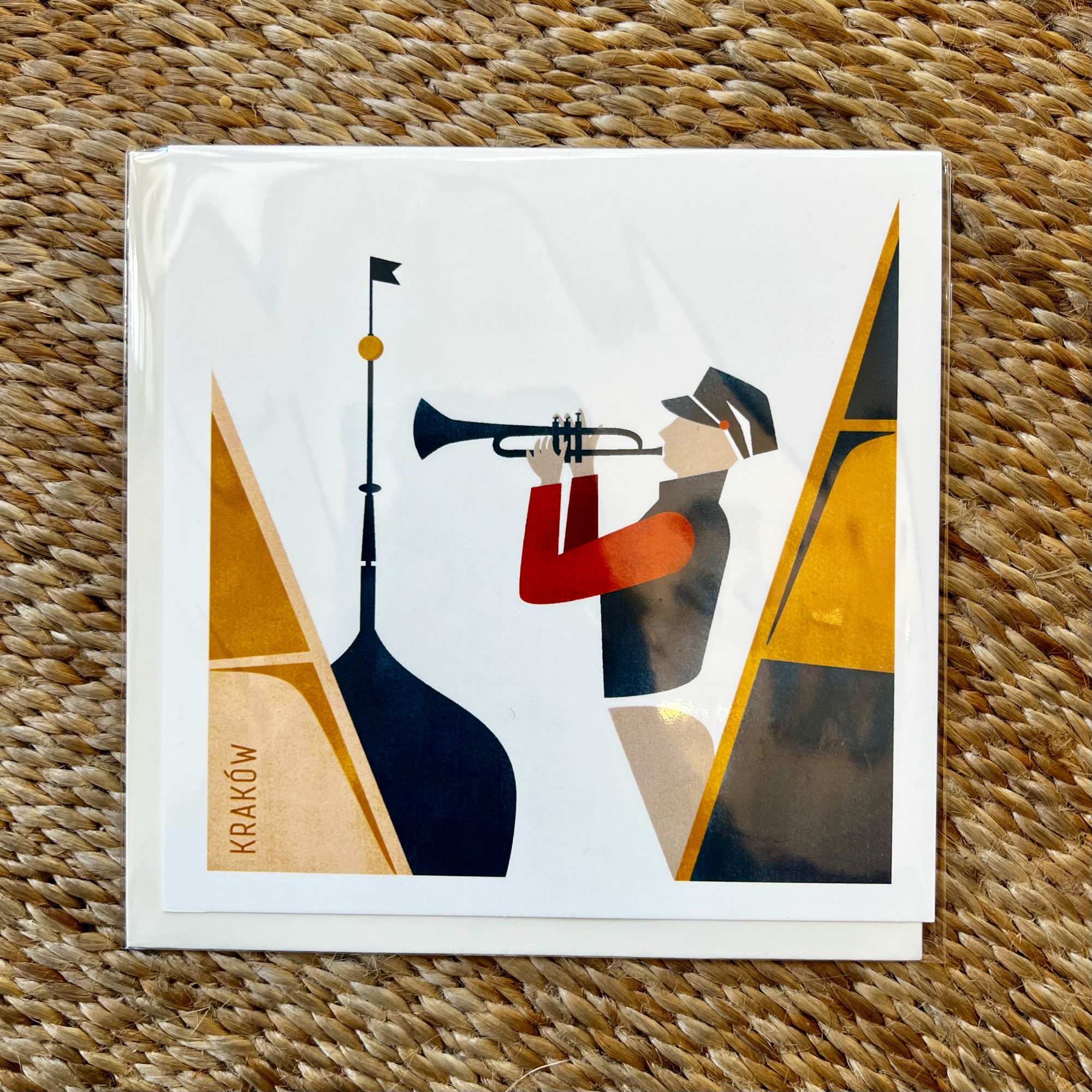 Hejnał kartka autorska