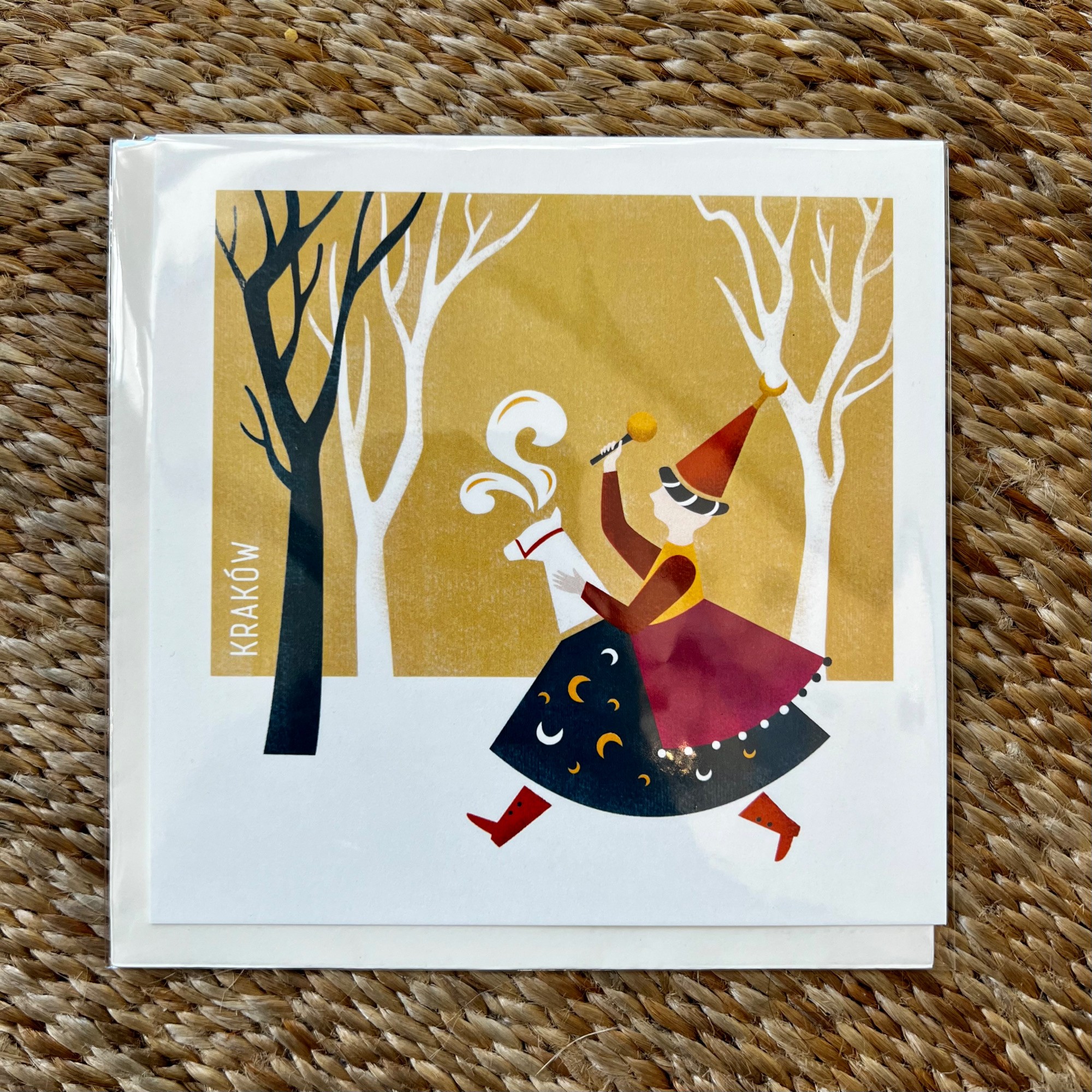 Lajkonik kartka autorska