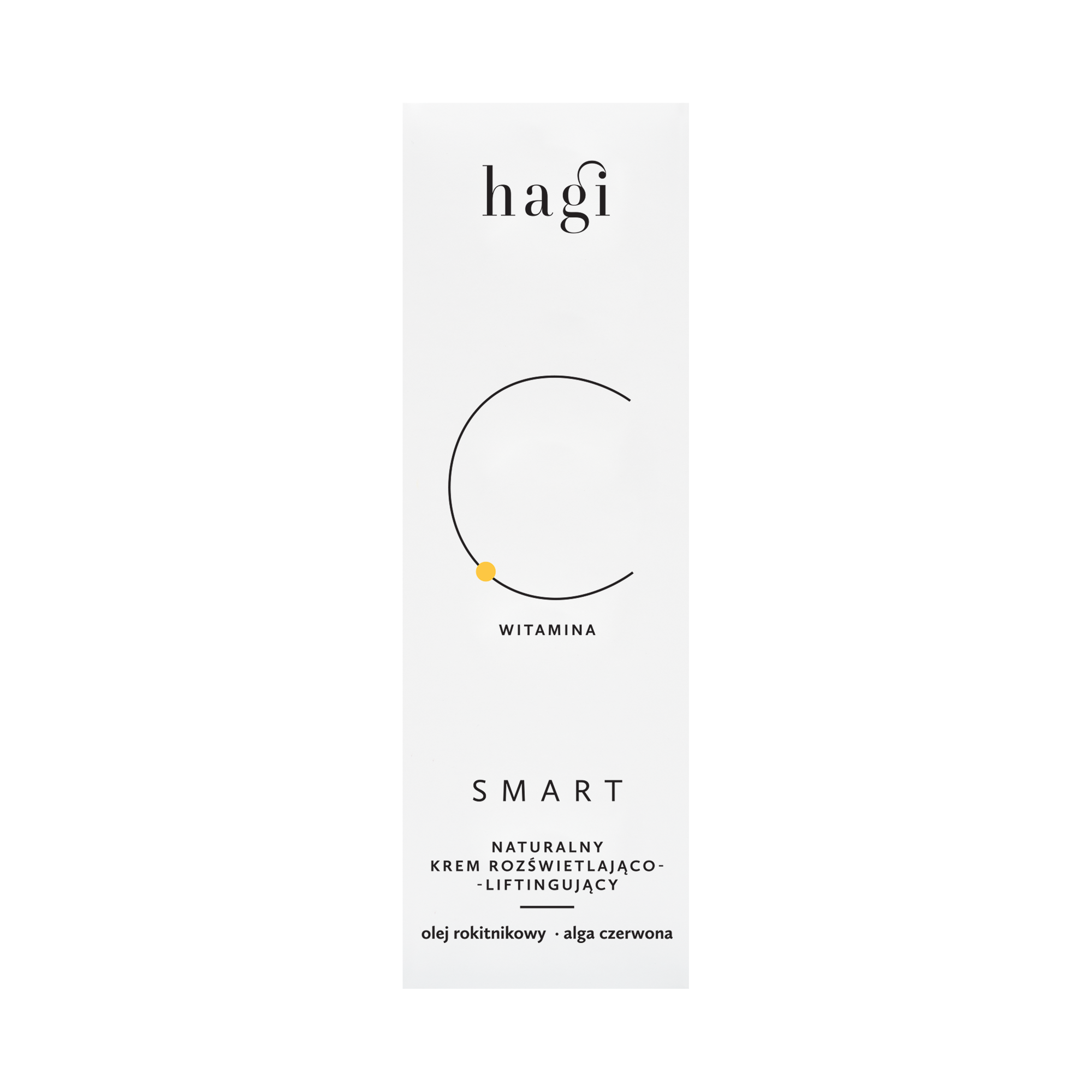 Smart C – naturalny krem rozświetlająco-liftingujący witamina C | 50 ml | Hagi