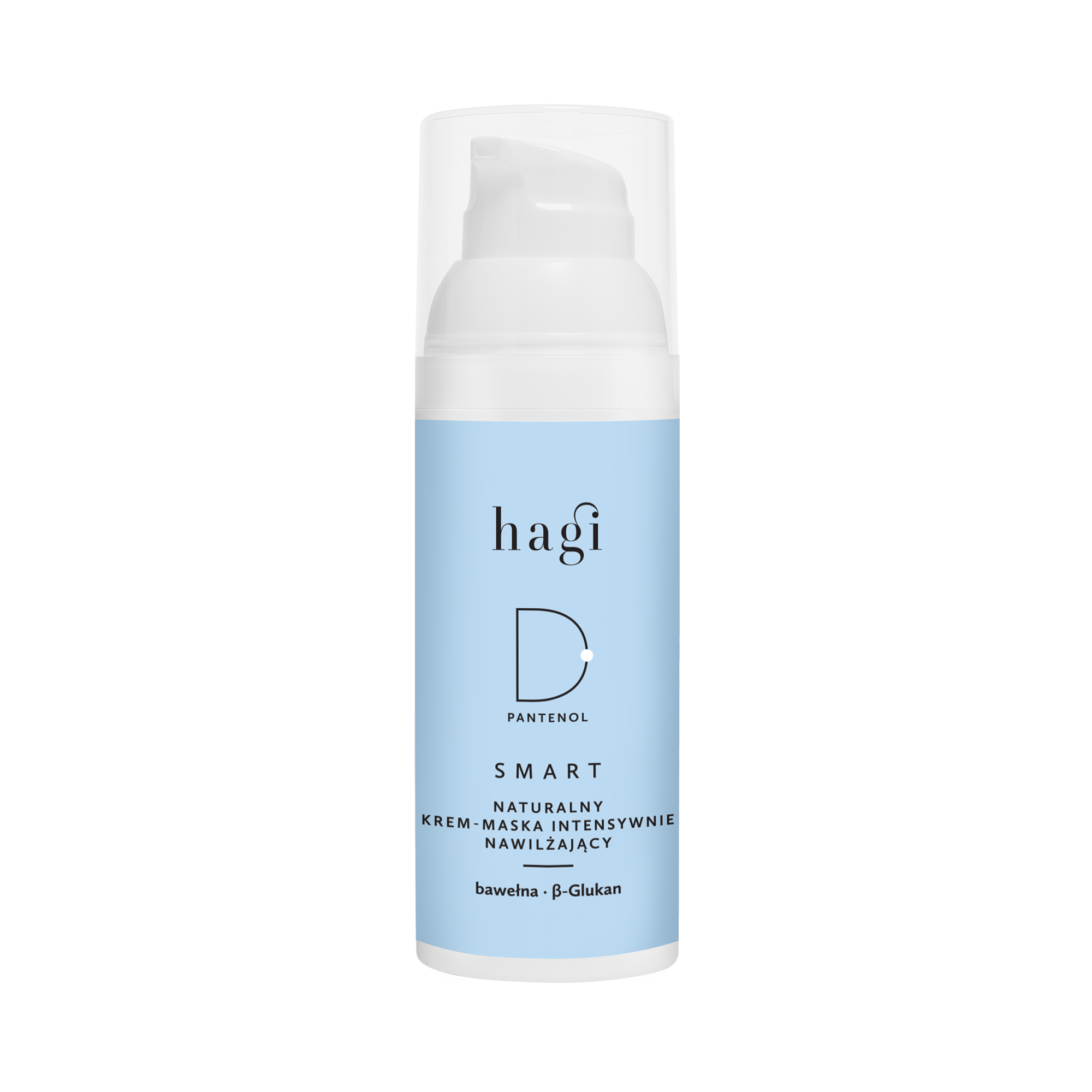 Smart D - naturalny krem-maska intensywnie nawilżający d-pantenol | 50ml | Hagi