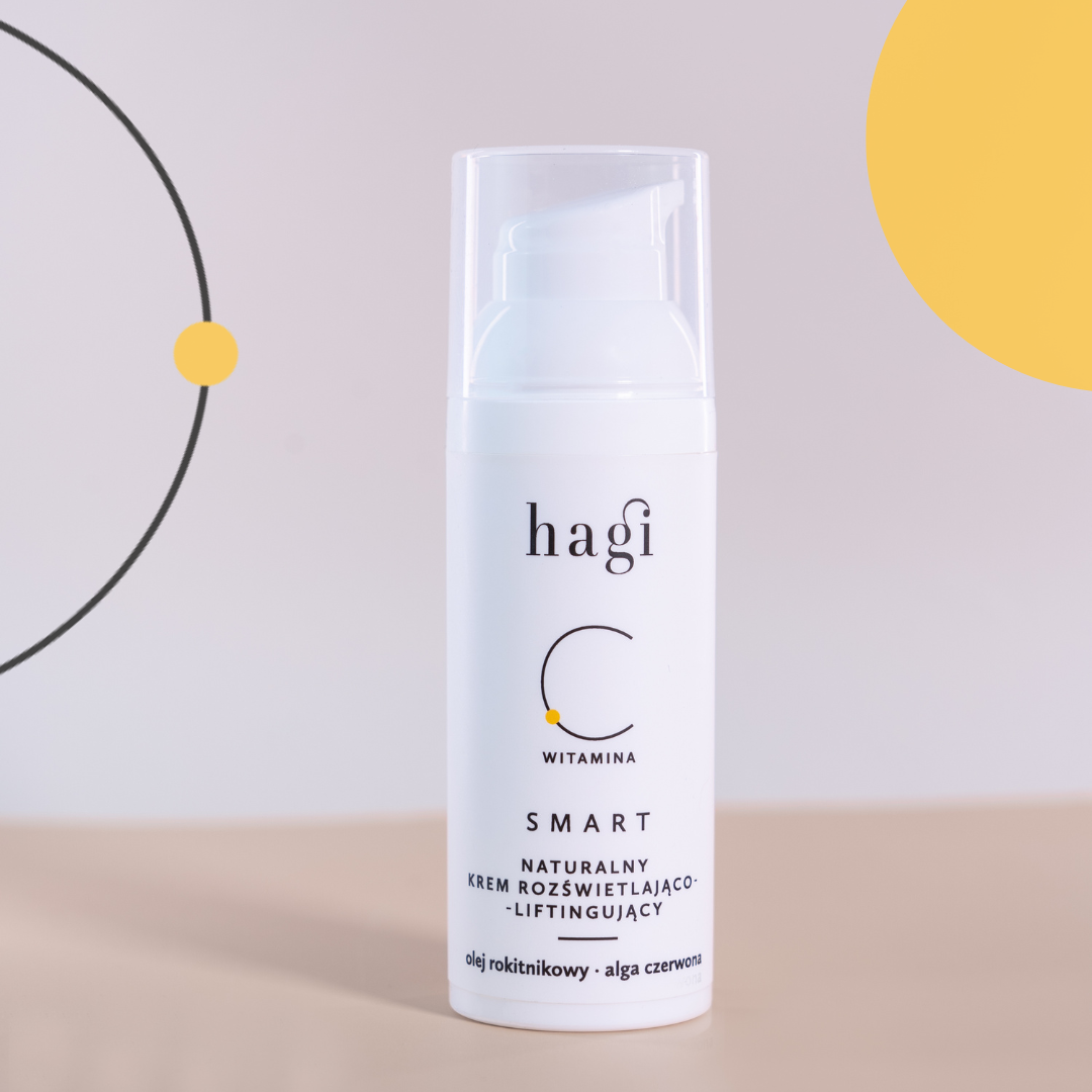 Smart C – naturalny krem rozświetlająco-liftingujący witamina C | 50 ml | Hagi