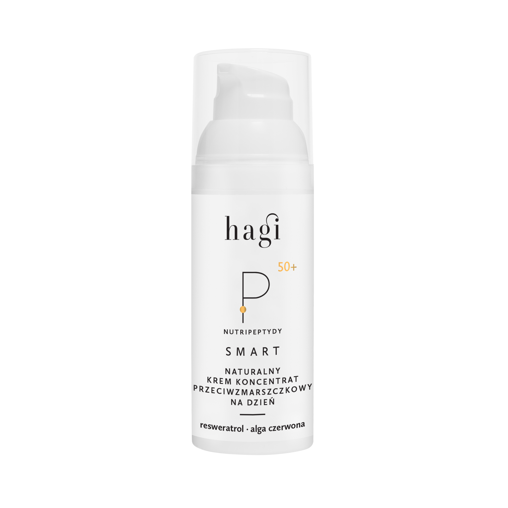 Smart P – naturalny krem-koncentrat przeciwzmarszczkowy na dzień | 50 ml | Hagi