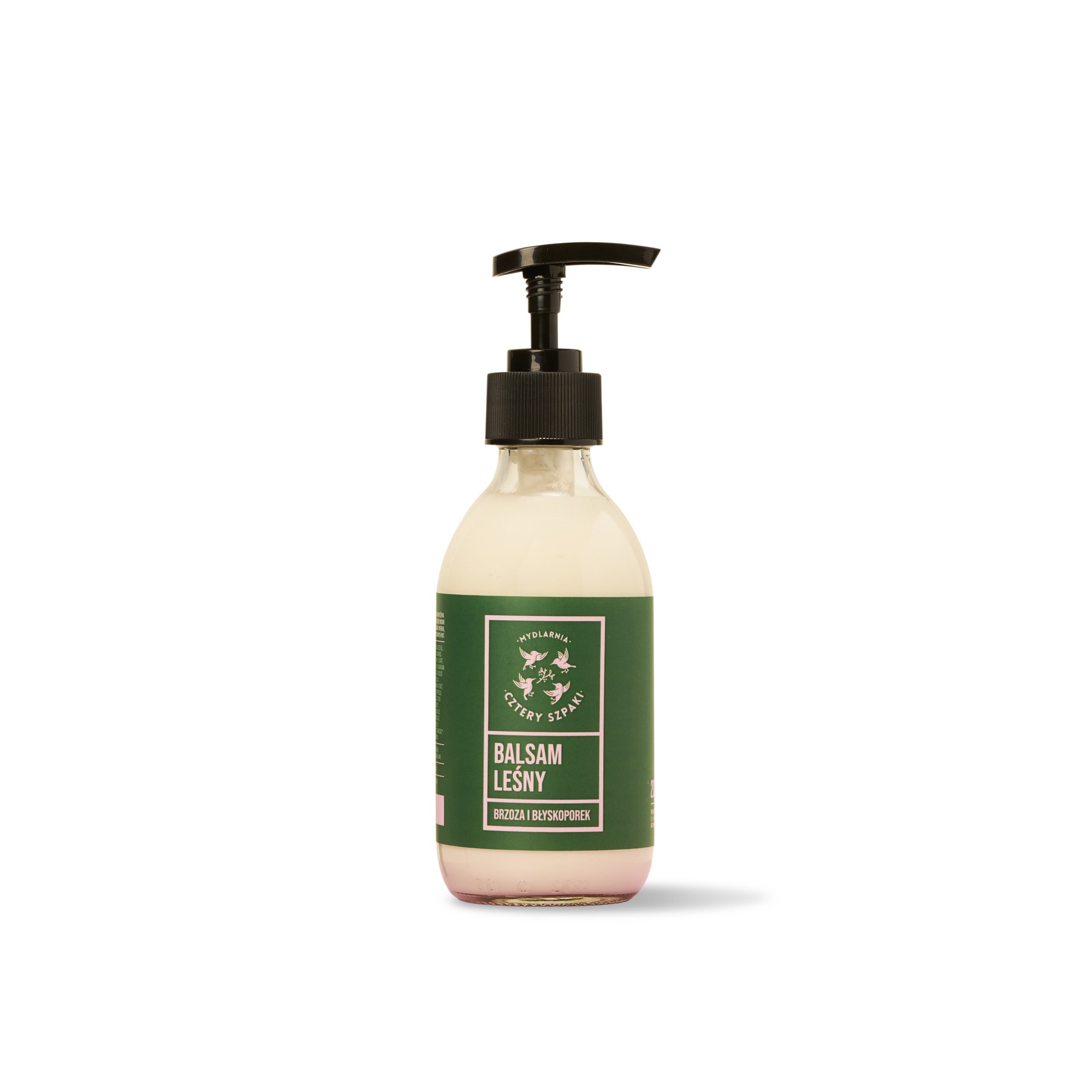 Balsam do ciała Leśny - Brzoza i Błyskoporek | 210ml | 4 szpaki