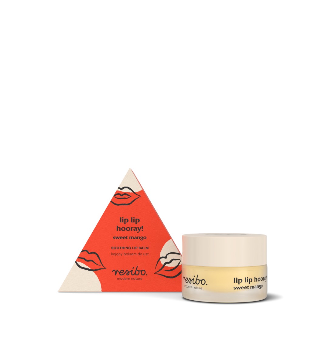 Lip Lip Hooray! kojący balsam do ust słodkie mango | 7ml | Resibo
