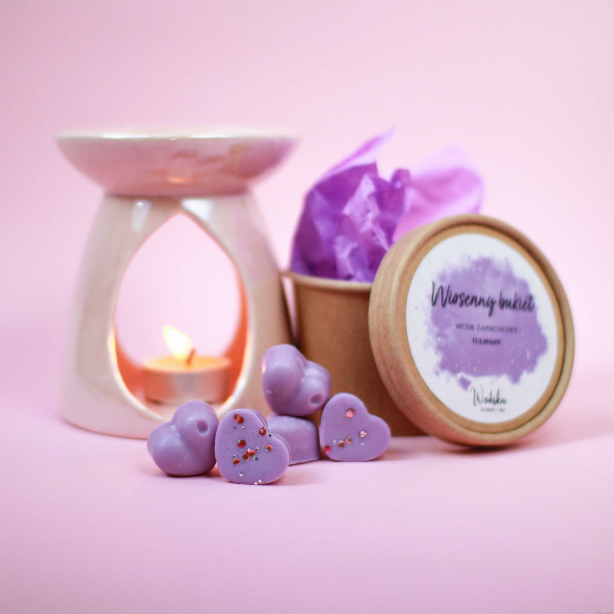 Wiosenny bukiet - wosk zapachowy