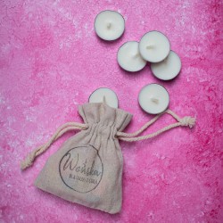 Tealighty sojowe - 6 sztuk