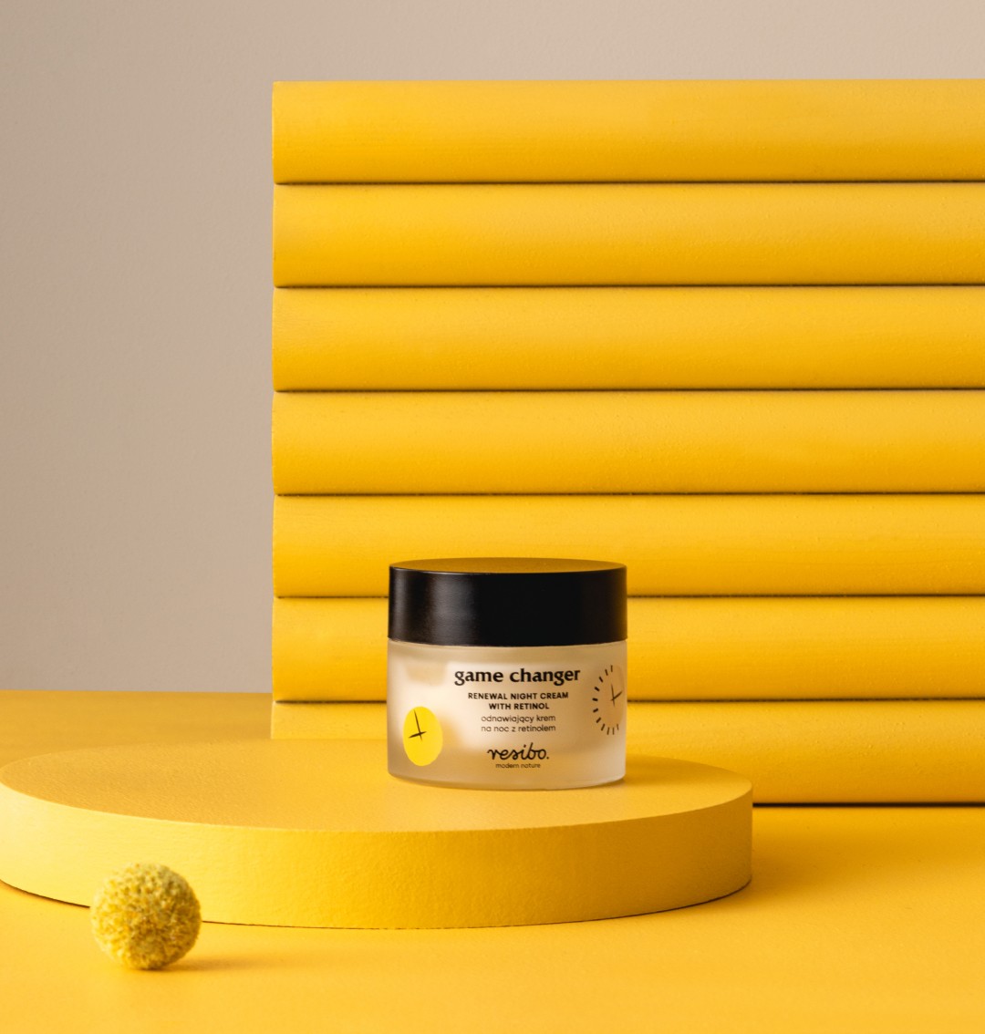 Game Changer odnawiający krem na noc z retinolem | 30ml | Resibo