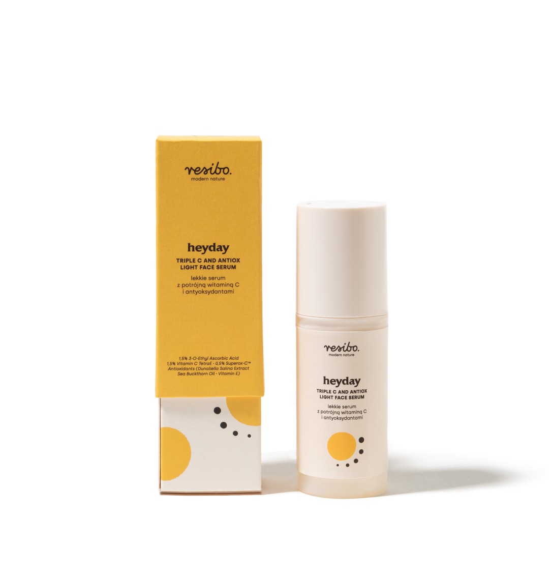 Heyday lekkie serum z potrójną witaminą C i antyoksydantami | 30ml | Resibo