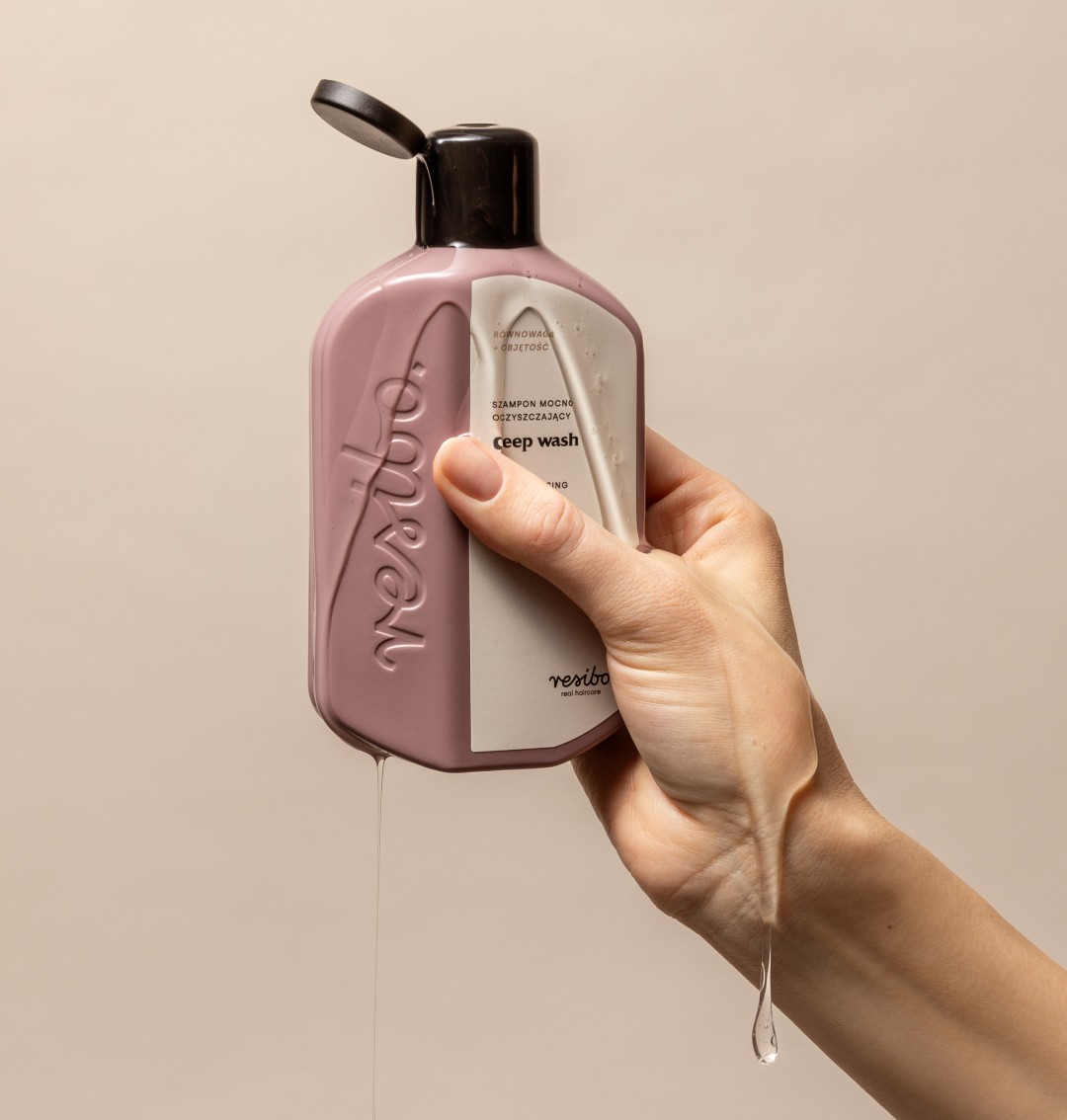 Deep Wash szampon mocno oczyszczający | 250ml | Resibo