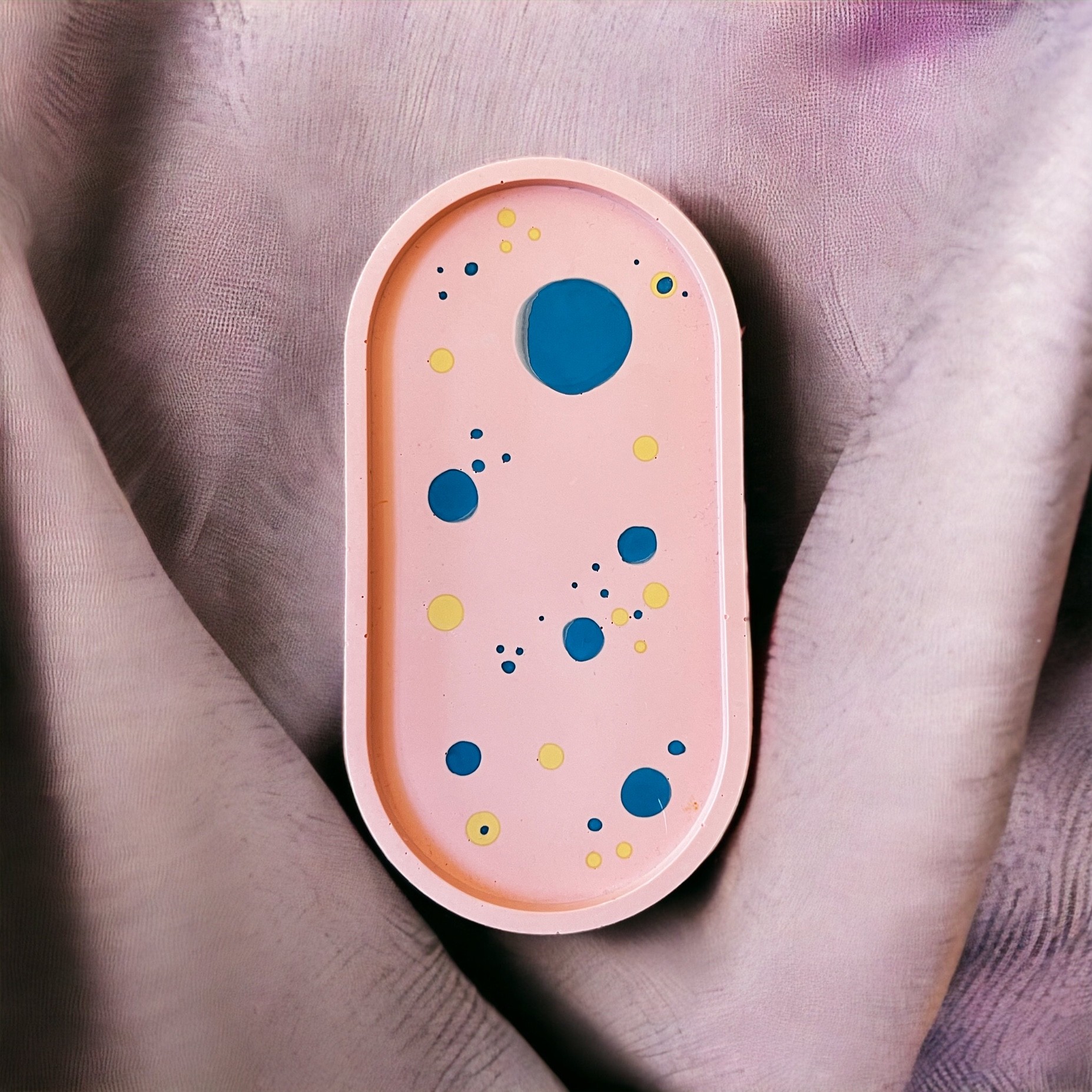 Podstawka OWAL różowa