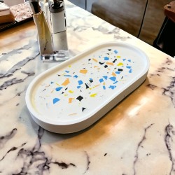 Podstawka OWAL lastryko biała