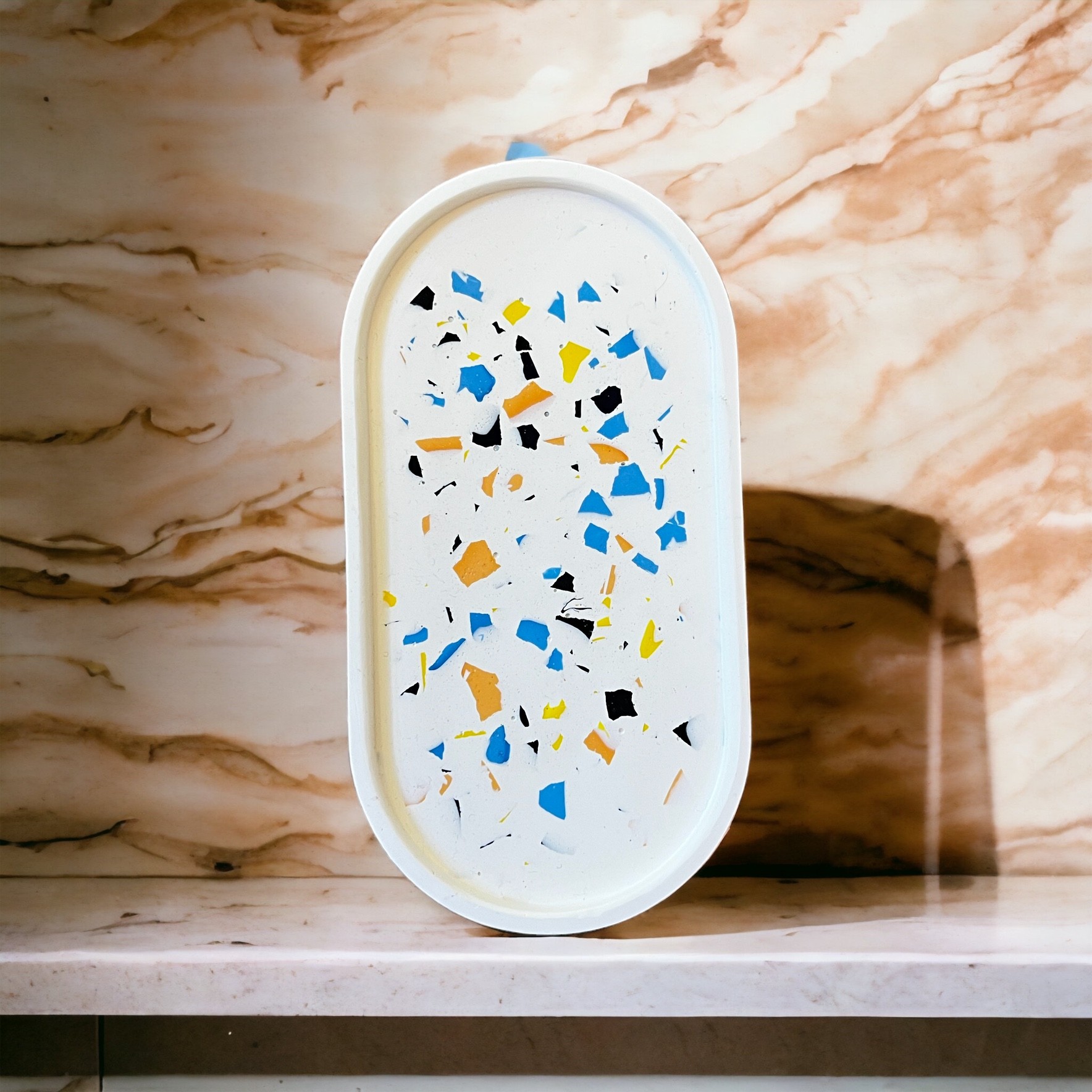 Podstawka OWAL lastryko biała