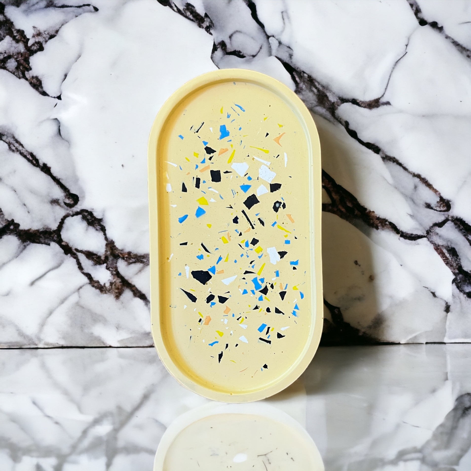 Podstawka OWAL lastryko żółta