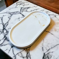 Podstawka OWAL ze złoceniami II