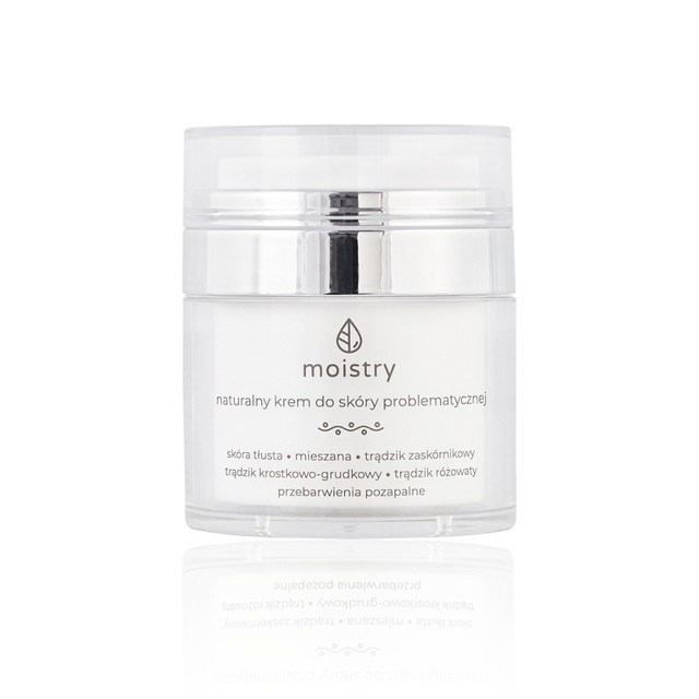 Naturalny krem do skóry problematycznej | 50ml | Moistry