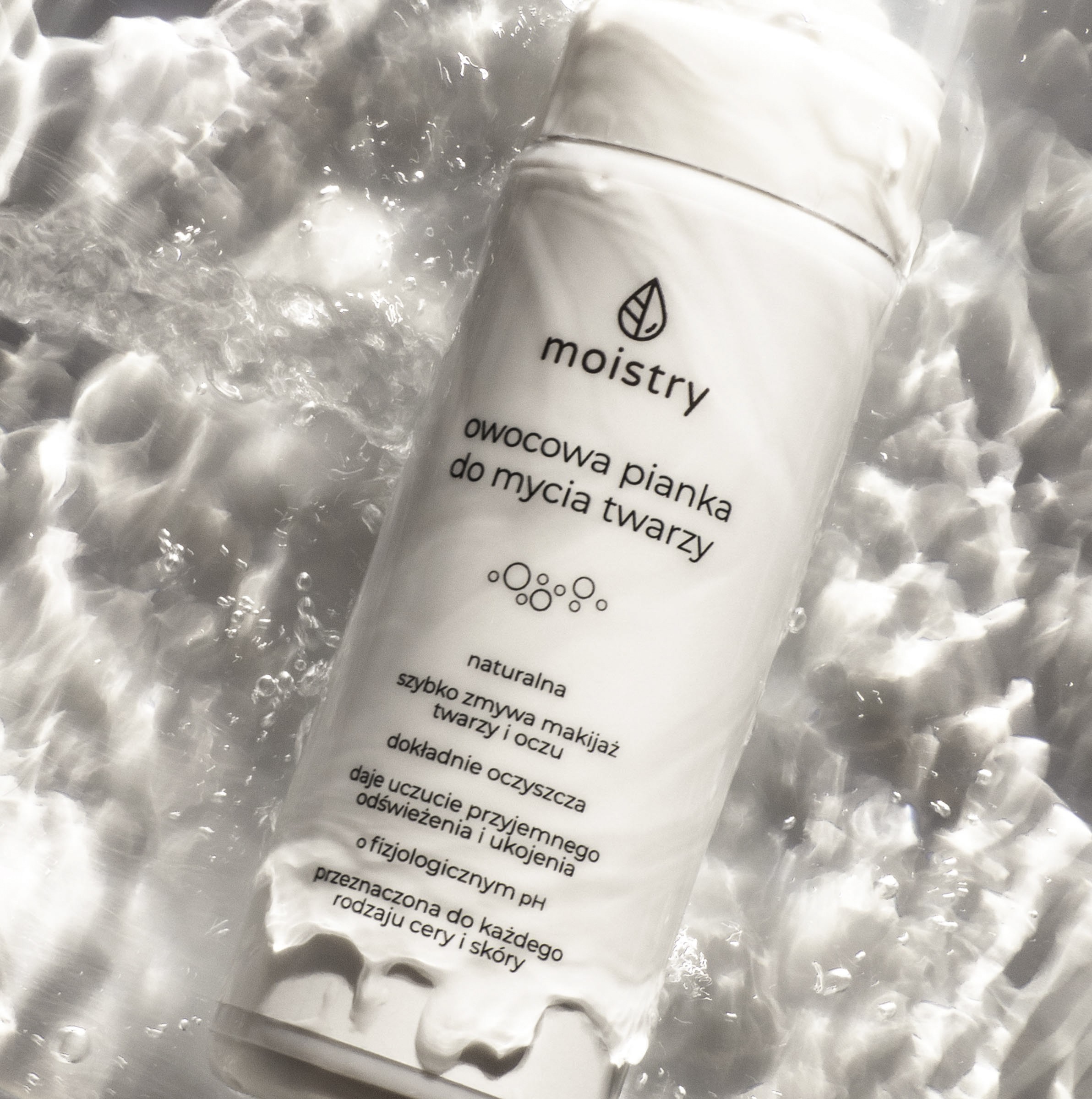 Owocowa pianka do mycia twarzy | 175ml | Moistry