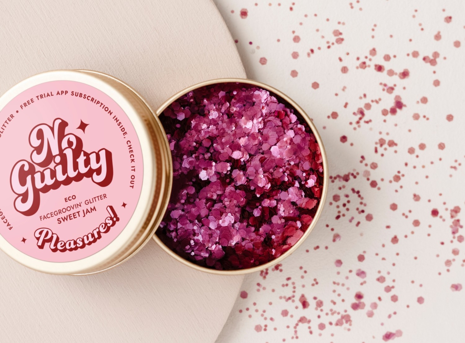 Brokat Facegroovin’ Sweet Jam Glitter | 10 g | Ministerstwo Dobrego Mydła