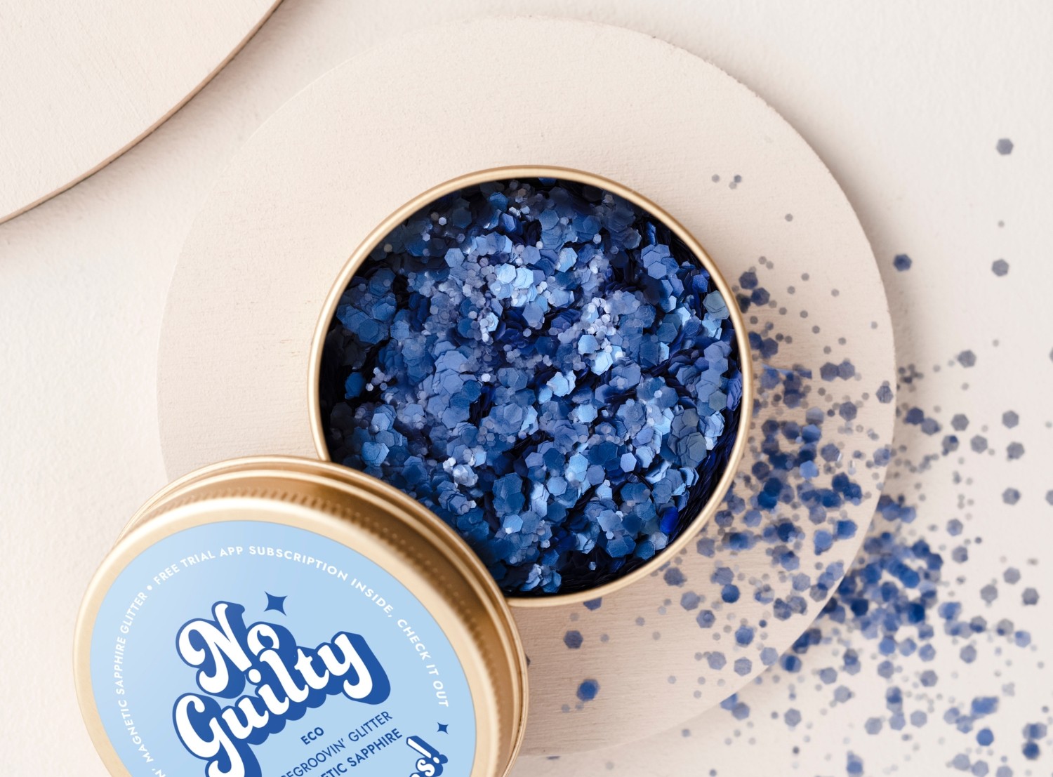 Brokat Facegroovin’ Magnetic Sapphire Glitter | 10g | Ministerstwo Dobrego Mydła ✨