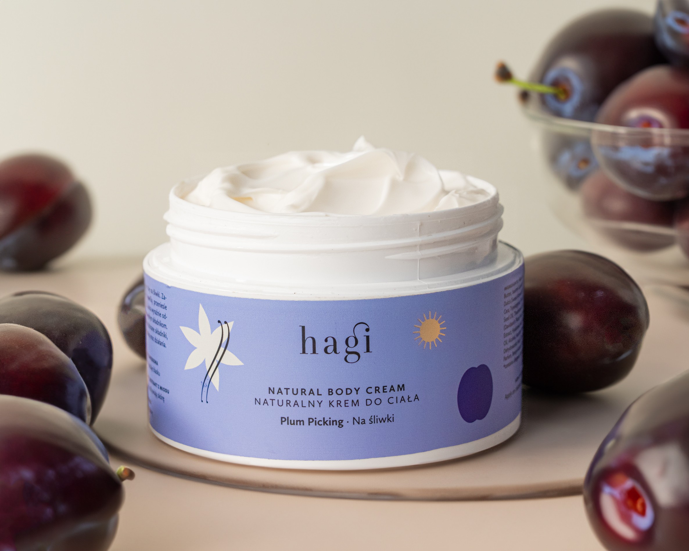 Krem do ciała Na Śliwki | ujędrniający i regenerujący | Hagi