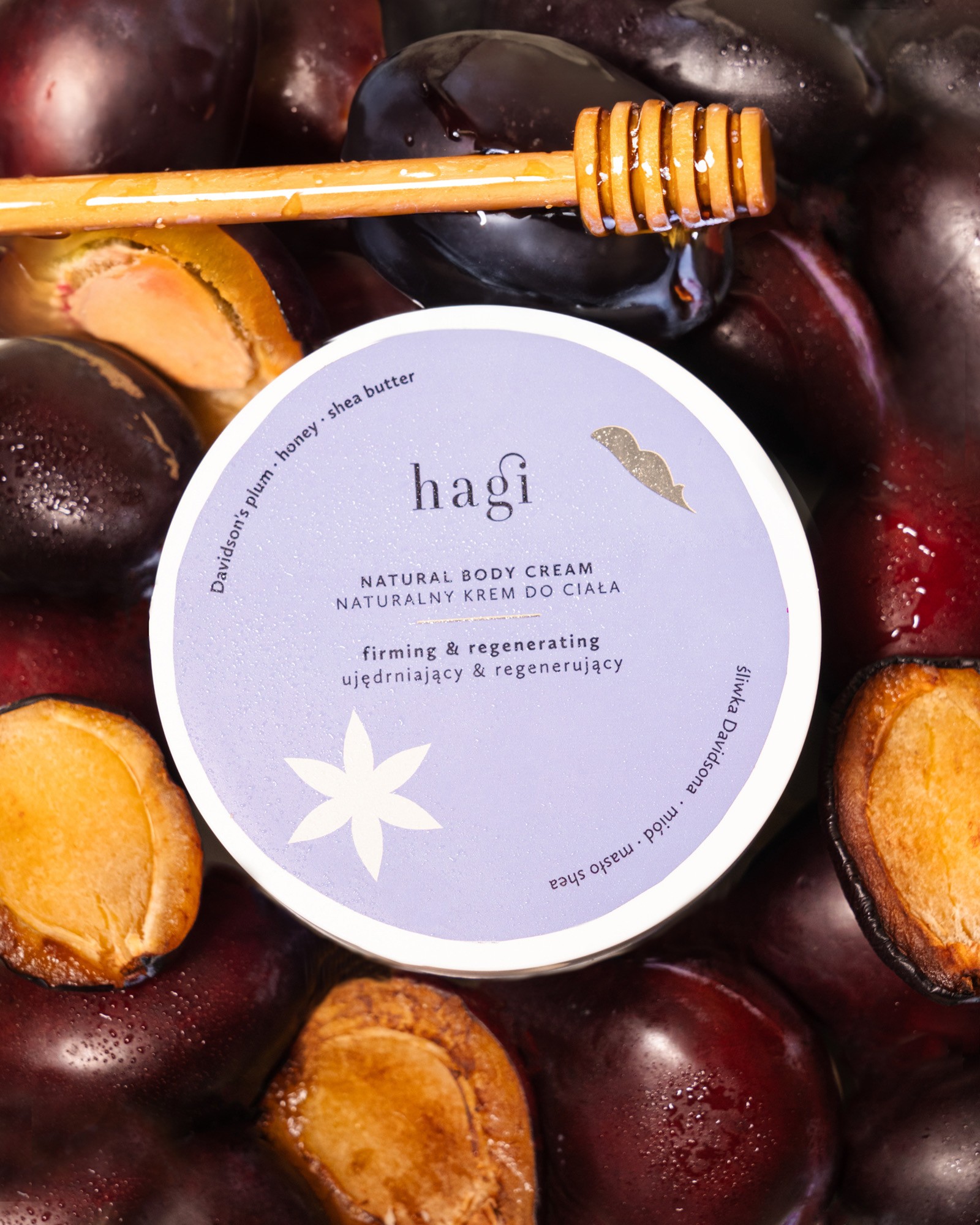 Krem do ciała Na Śliwki | ujędrniający i regenerujący | Hagi