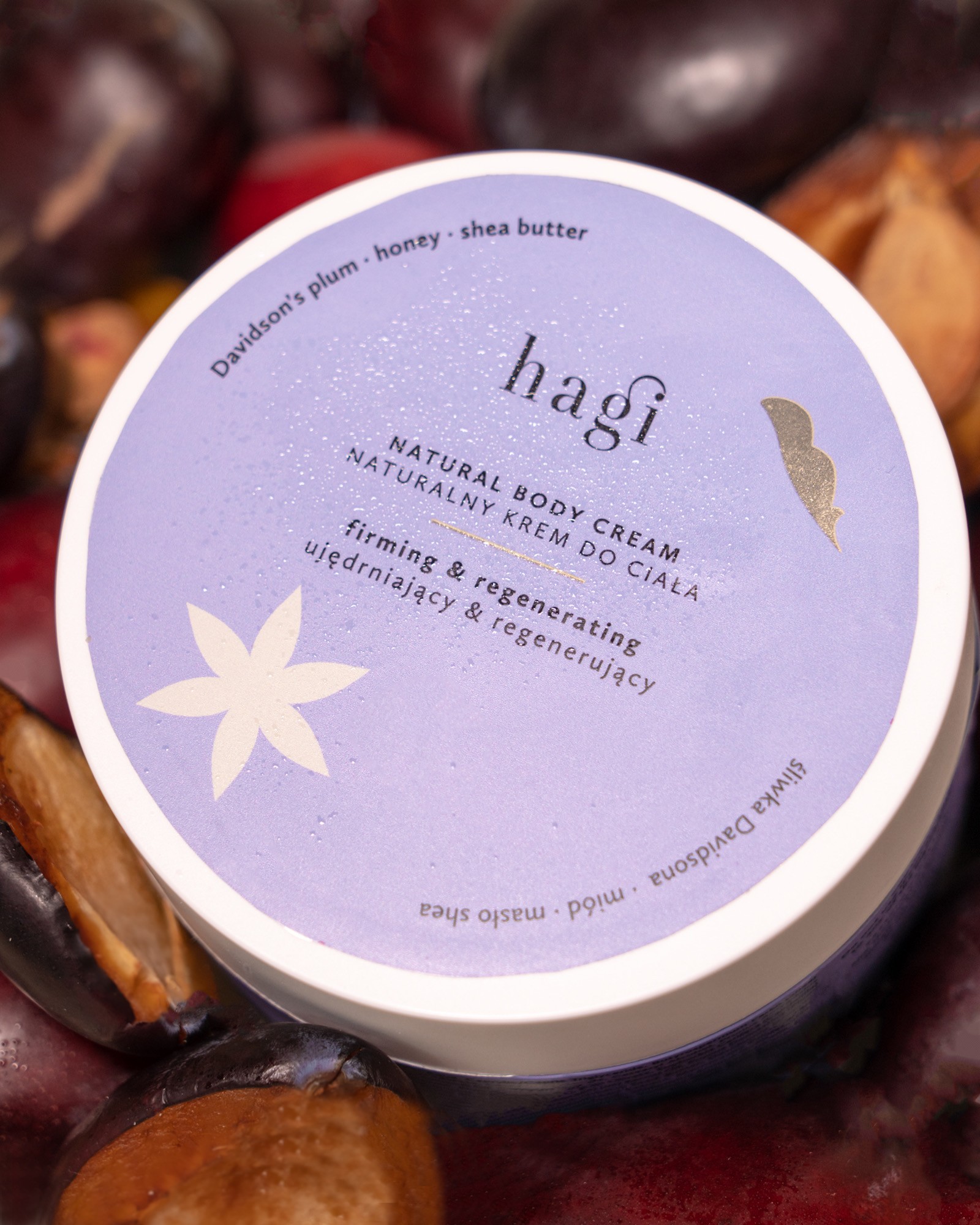Krem do ciała Na Śliwki | ujędrniający i regenerujący | Hagi
