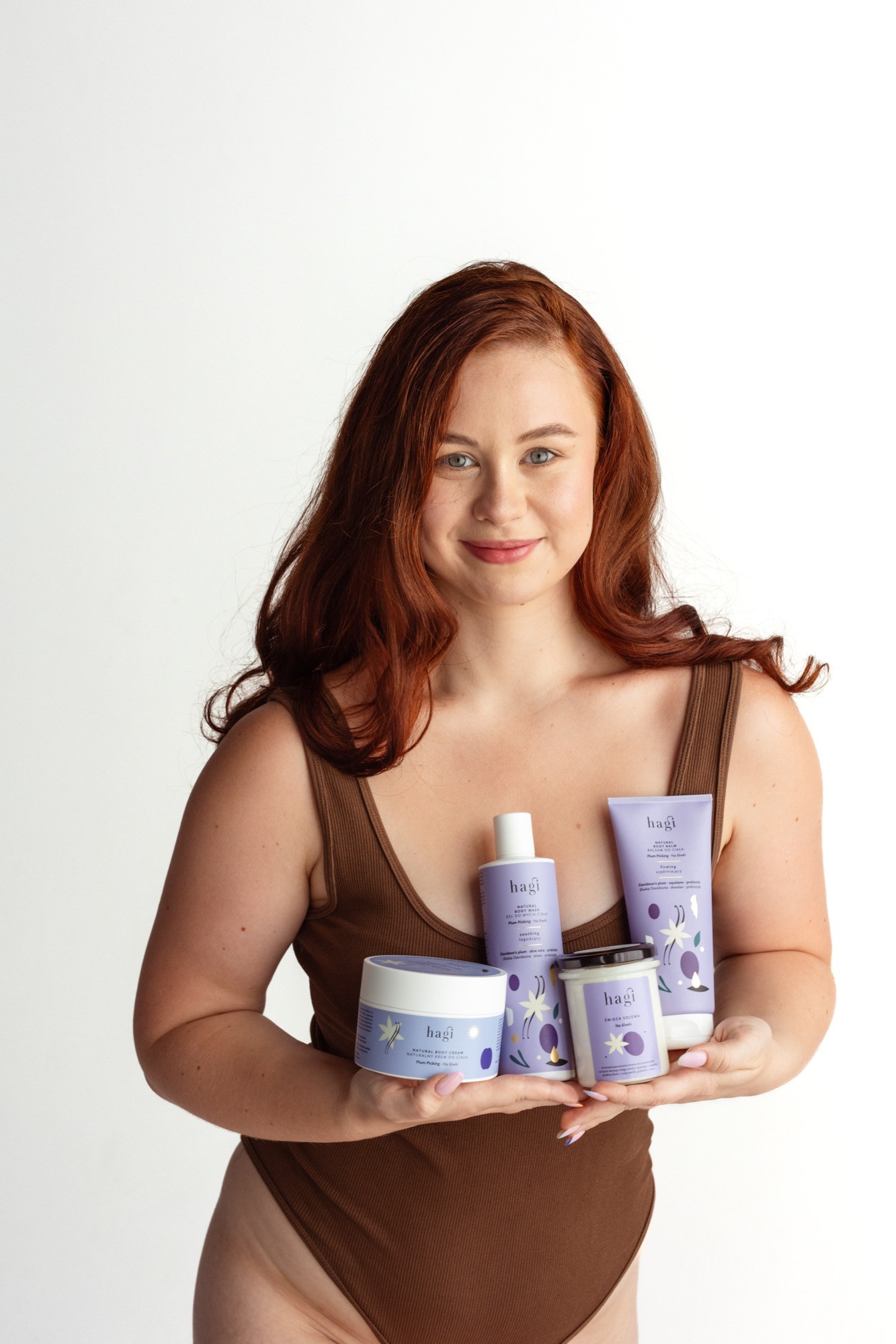 Żel do mycia ciała łagodzący Na Śliwki 300 ml | Hagi