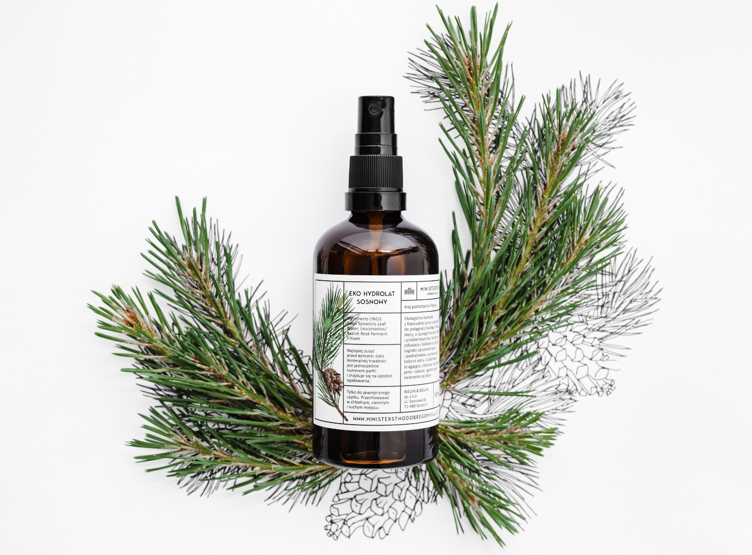 Hydrolat Sosna | 100g | Ministerstwo Dobrego Mydła