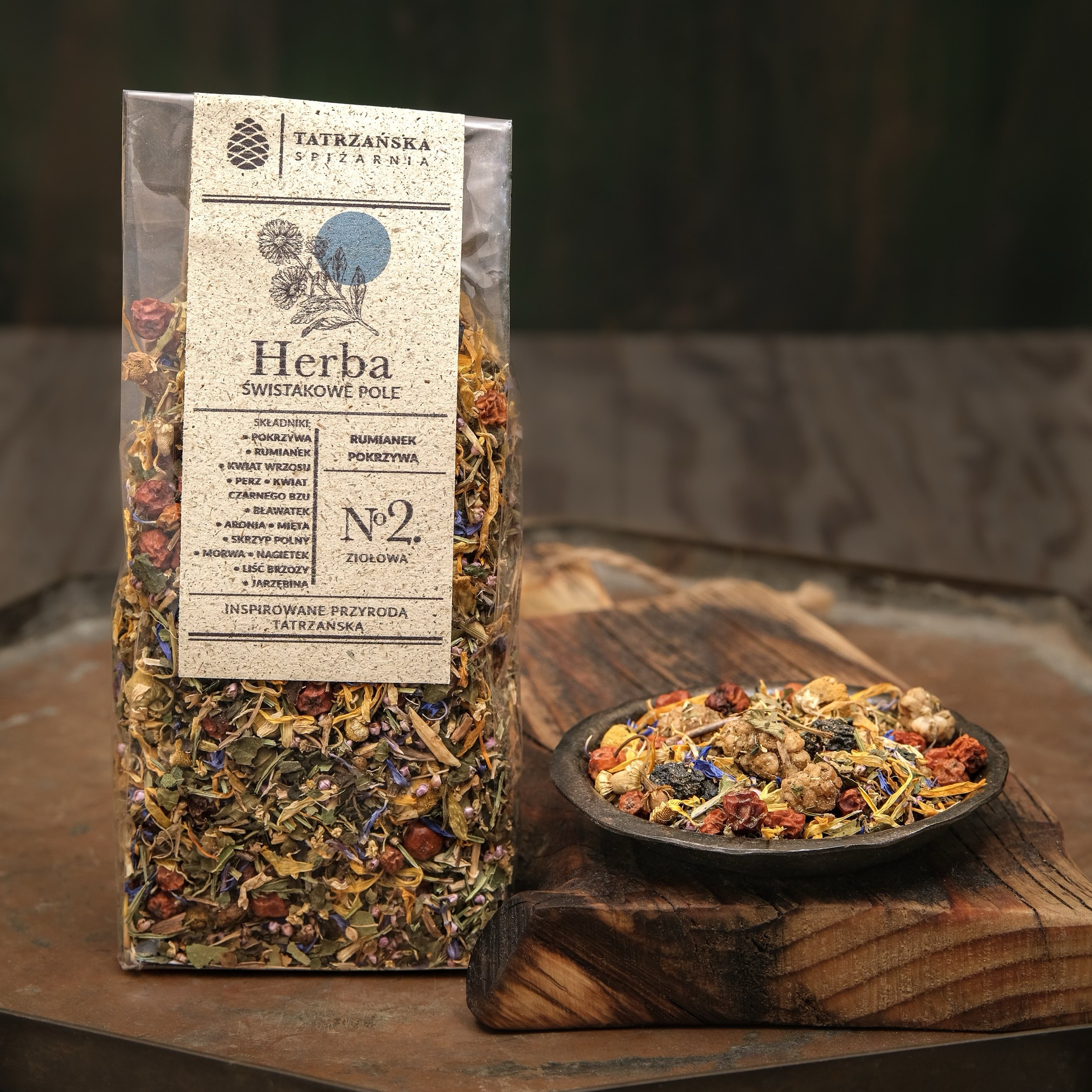 Herbata ziołowa Świstakowe Pole | odporność, nerki, trawienie | 80 g