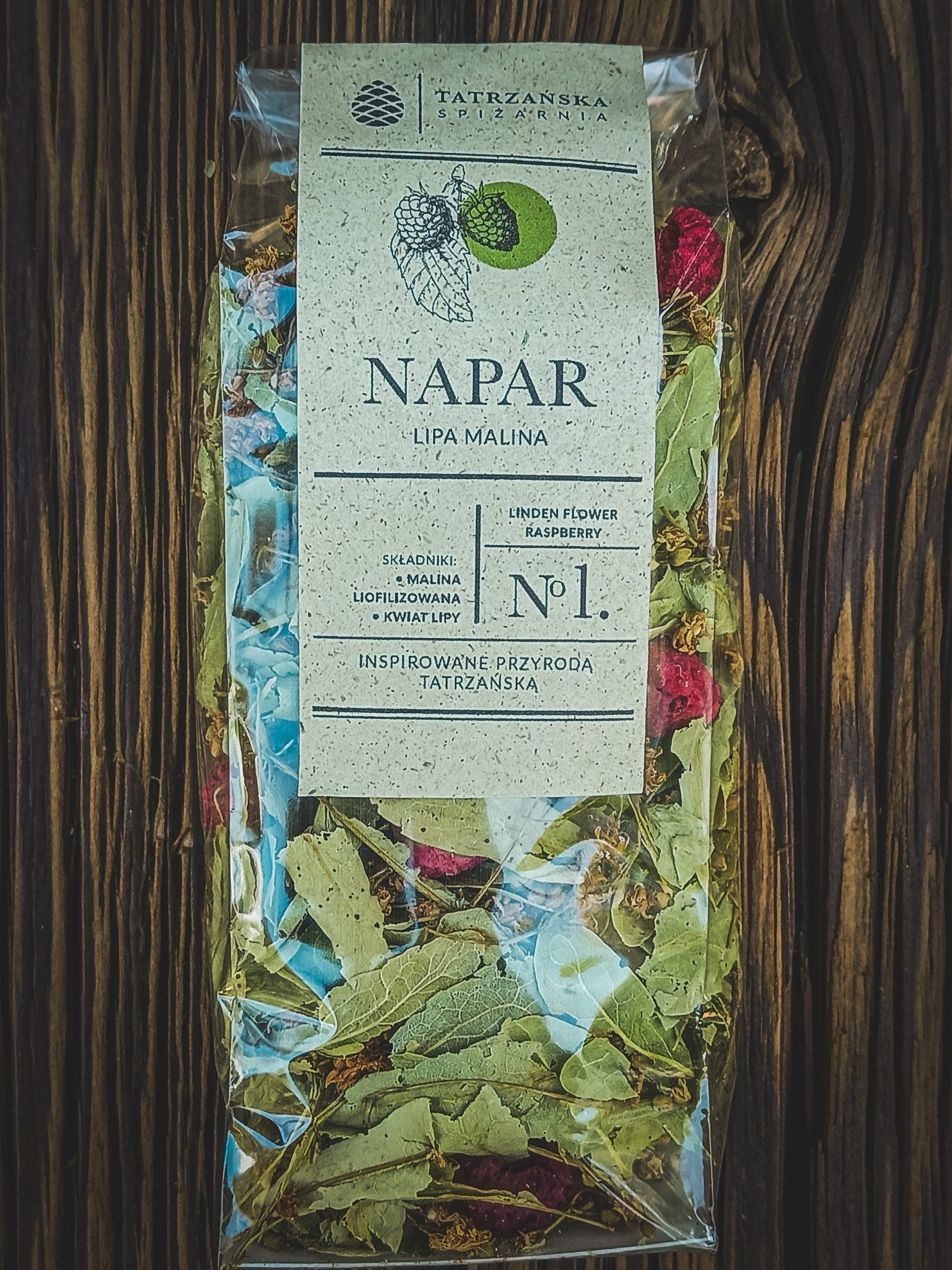 Napar Lipa & Malina | kwiat lipy i malina liofilizowana | 30 g
