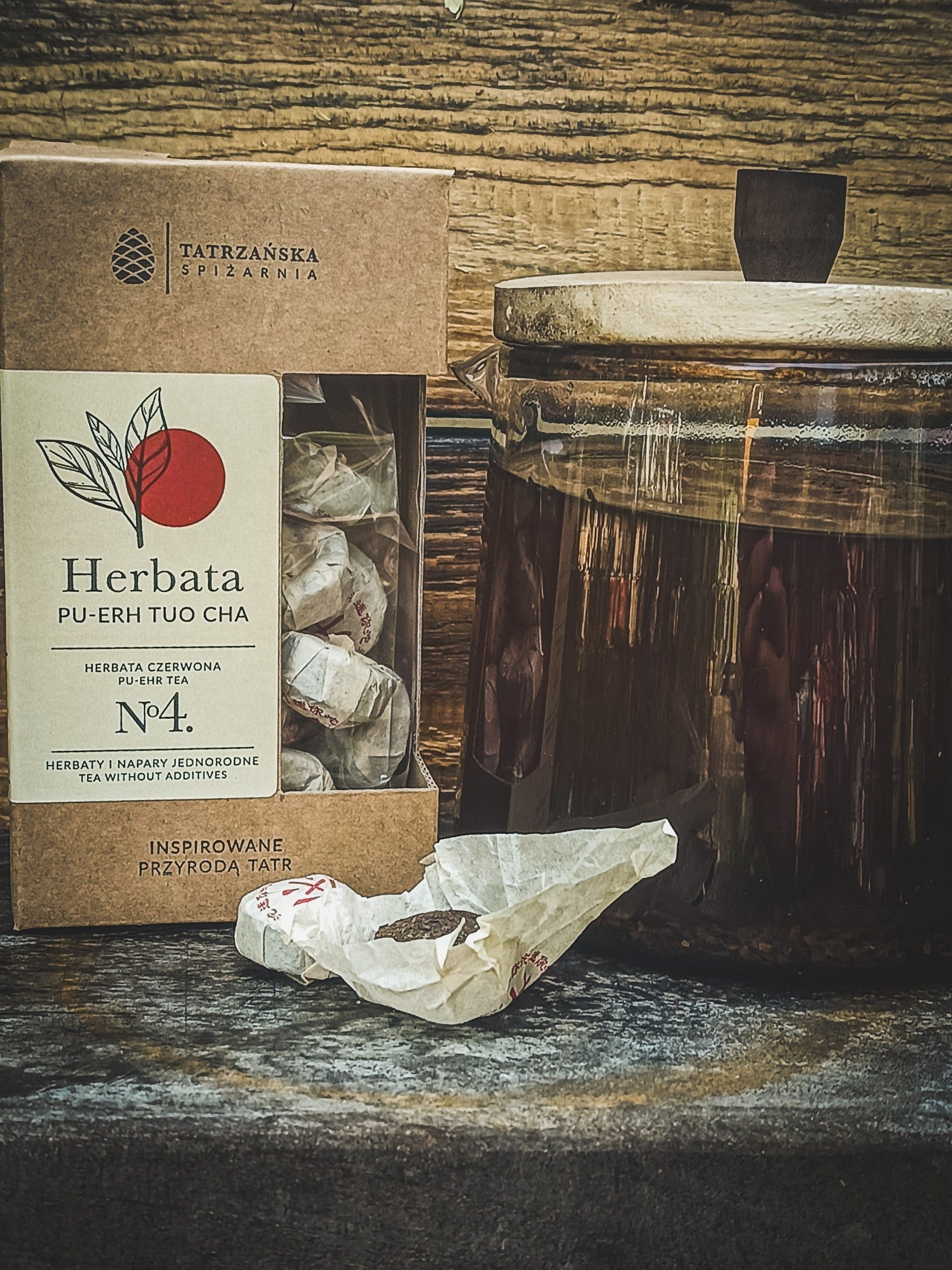 Pu-erh Tuo Cha | herbata czerwona prasowana | 100 g | Tatrzańska