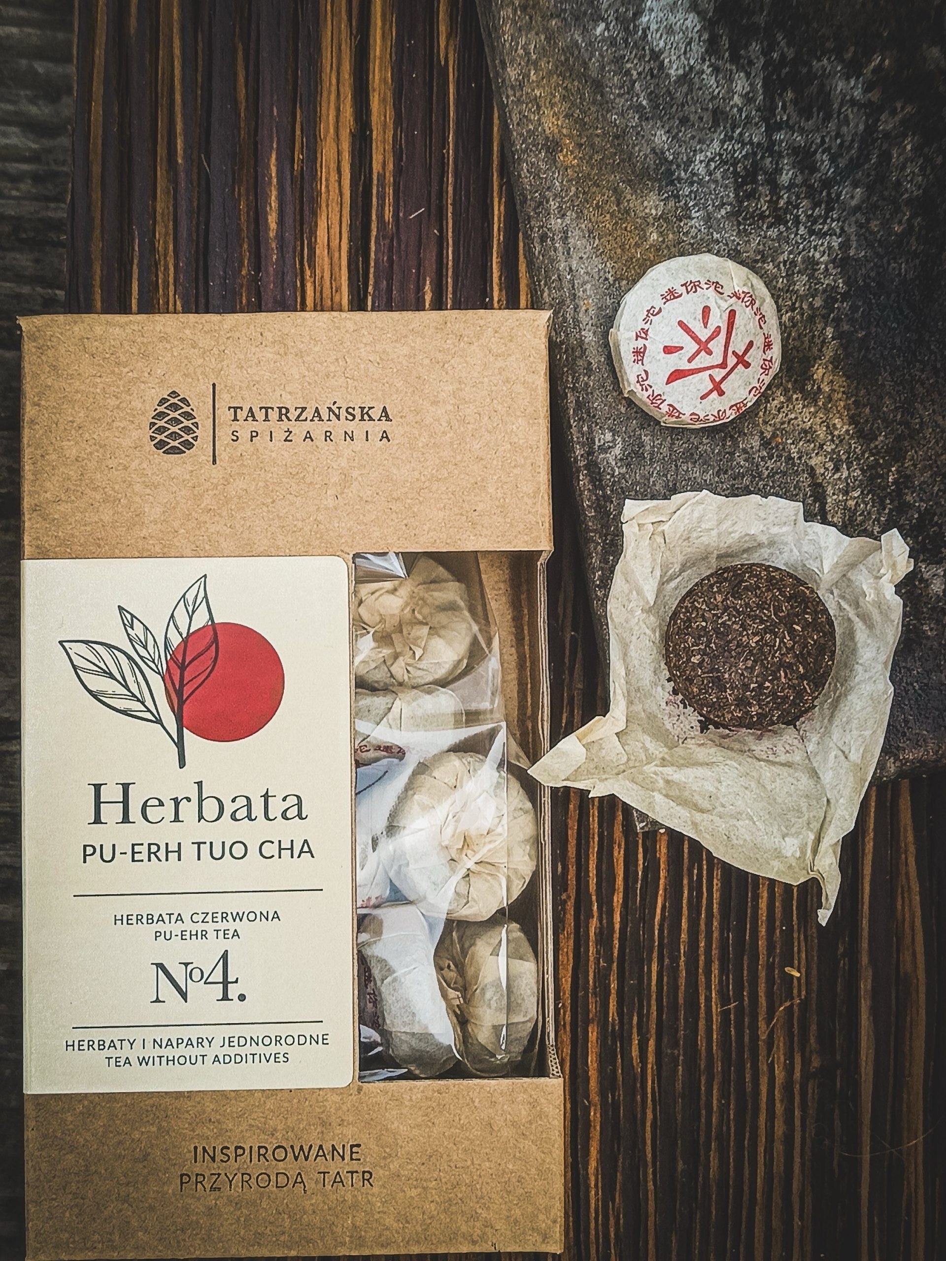 Pu-erh Tuo Cha | herbata czerwona prasowana | 100 g | Tatrzańska