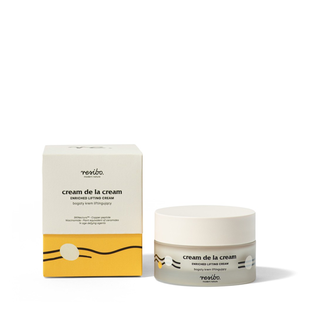 Cream de la Cream bogaty krem liftingujący | 50ml | Resibo