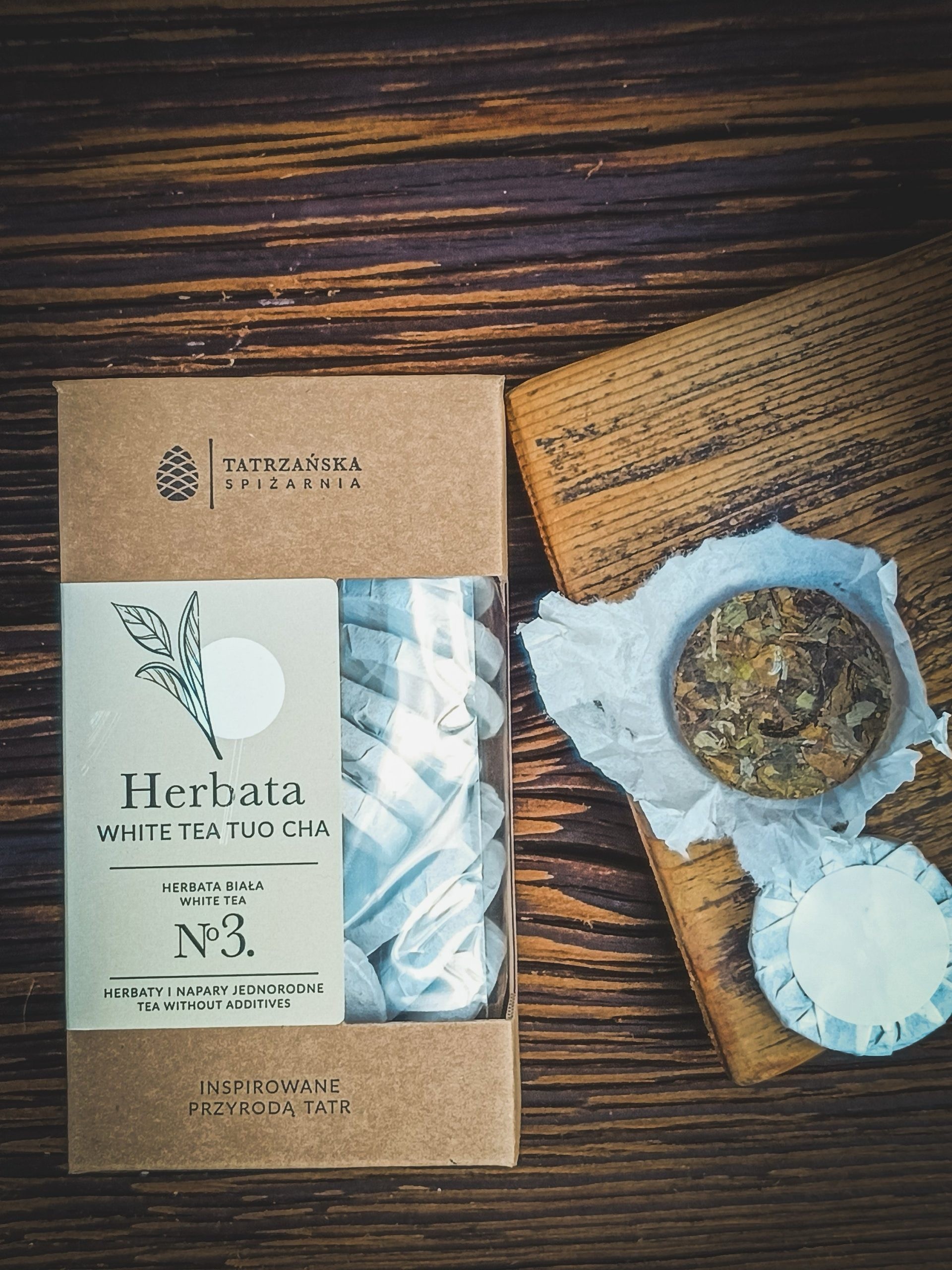 White Tea Tou Cha | biała herbata prasowana z Yunnan | 100 g | Tatrzańska