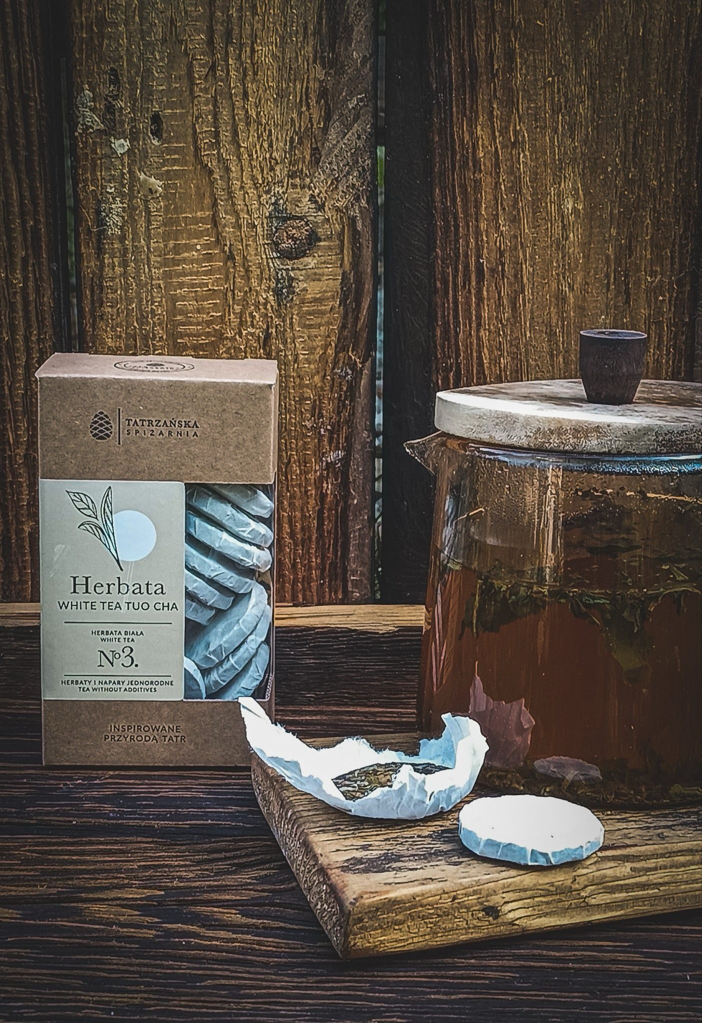 White Tea Tou Cha | biała herbata prasowana z Yunnan | 100 g | Tatrzańska